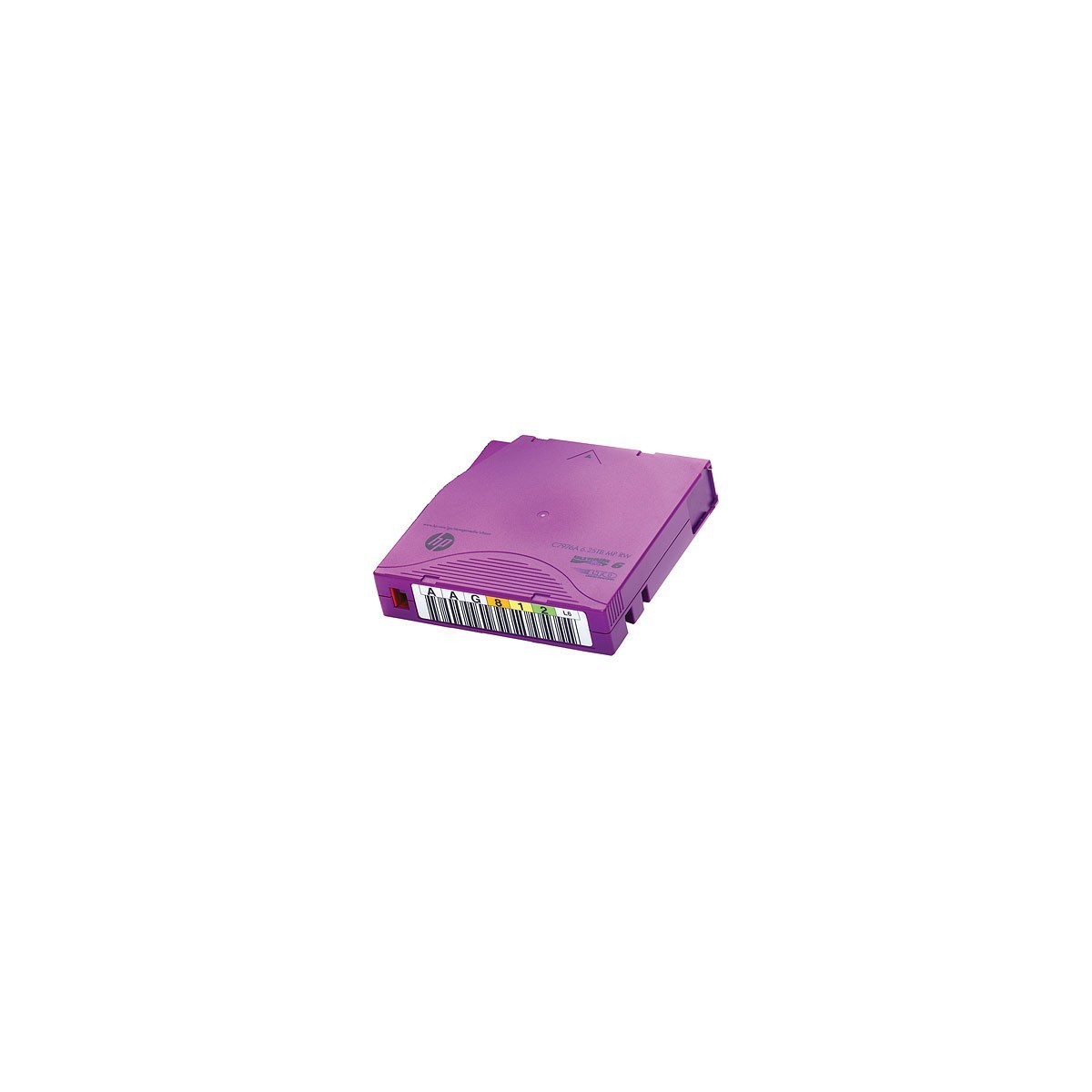 HPE C7976AN - LTO - 6250 GB - 30 year(s) - Purple - 400 MB/s - 10 - 45 °C
