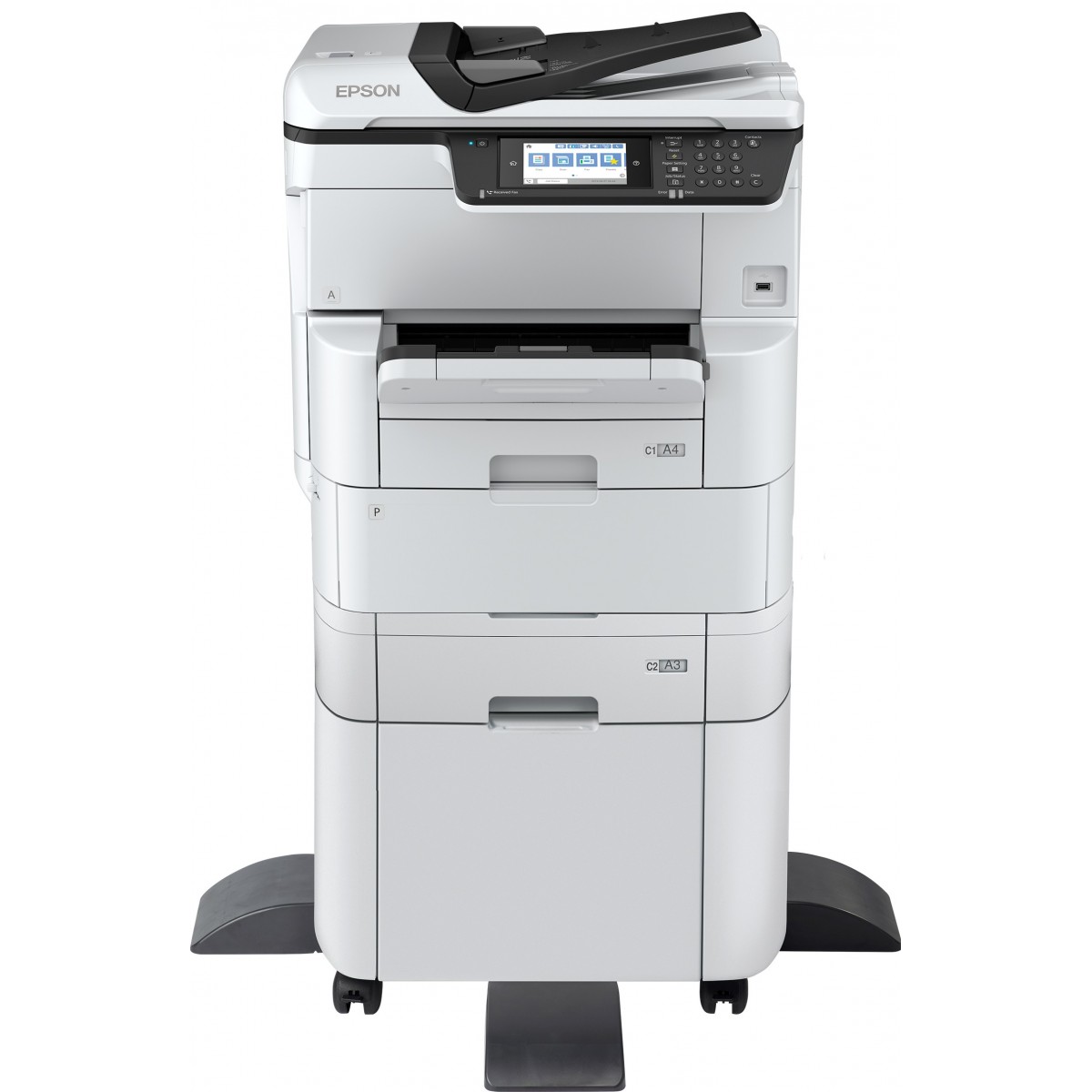 Epson WF-C878RDTWFC - Inkjet - Colour printing - 4800 x 1200 DPI - A3 - Direct printing - White