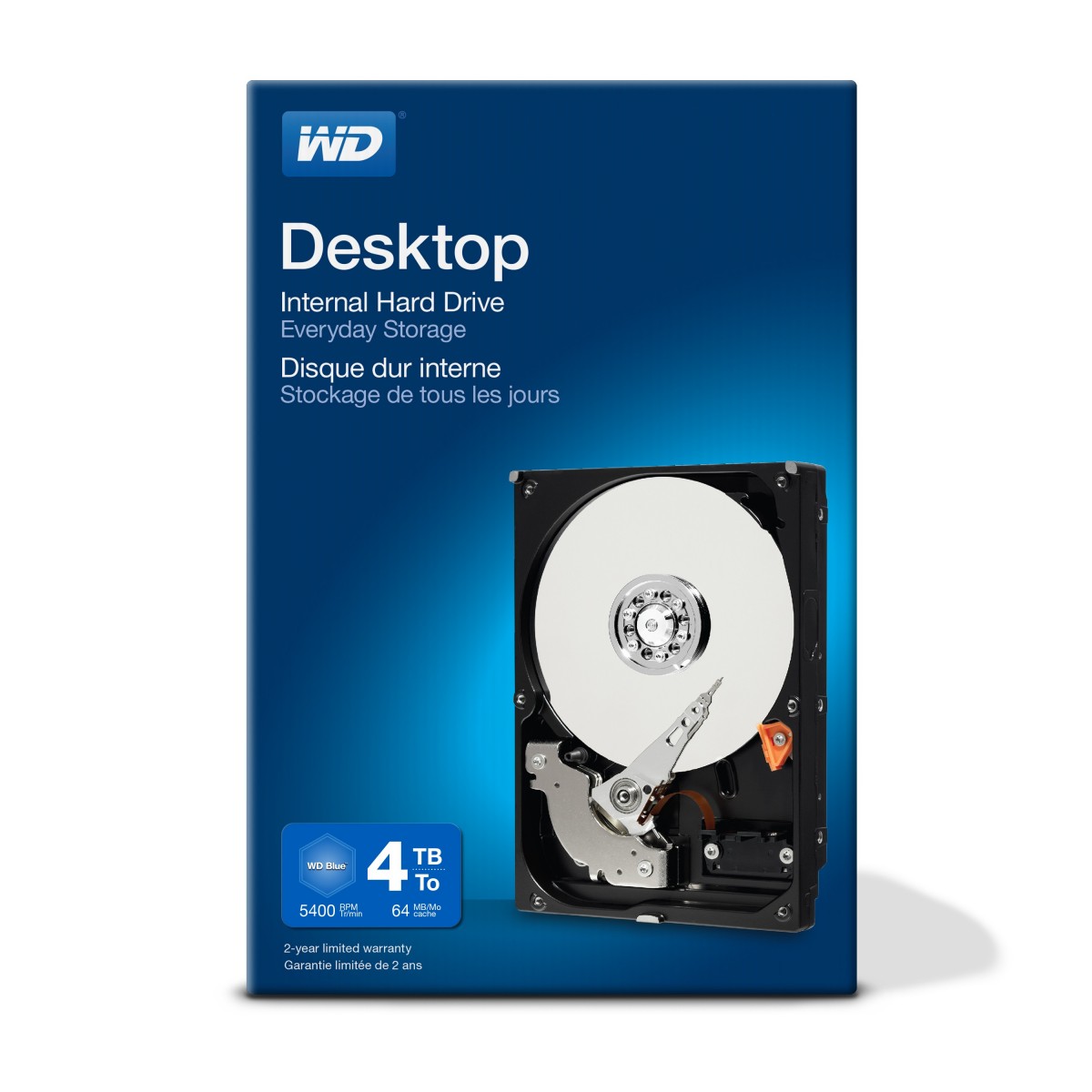 WD Desktop Everyday WDBH2D0040HNC 3.5 SATA 4,000 GB - Hdd - 5,400 rpm - Internal