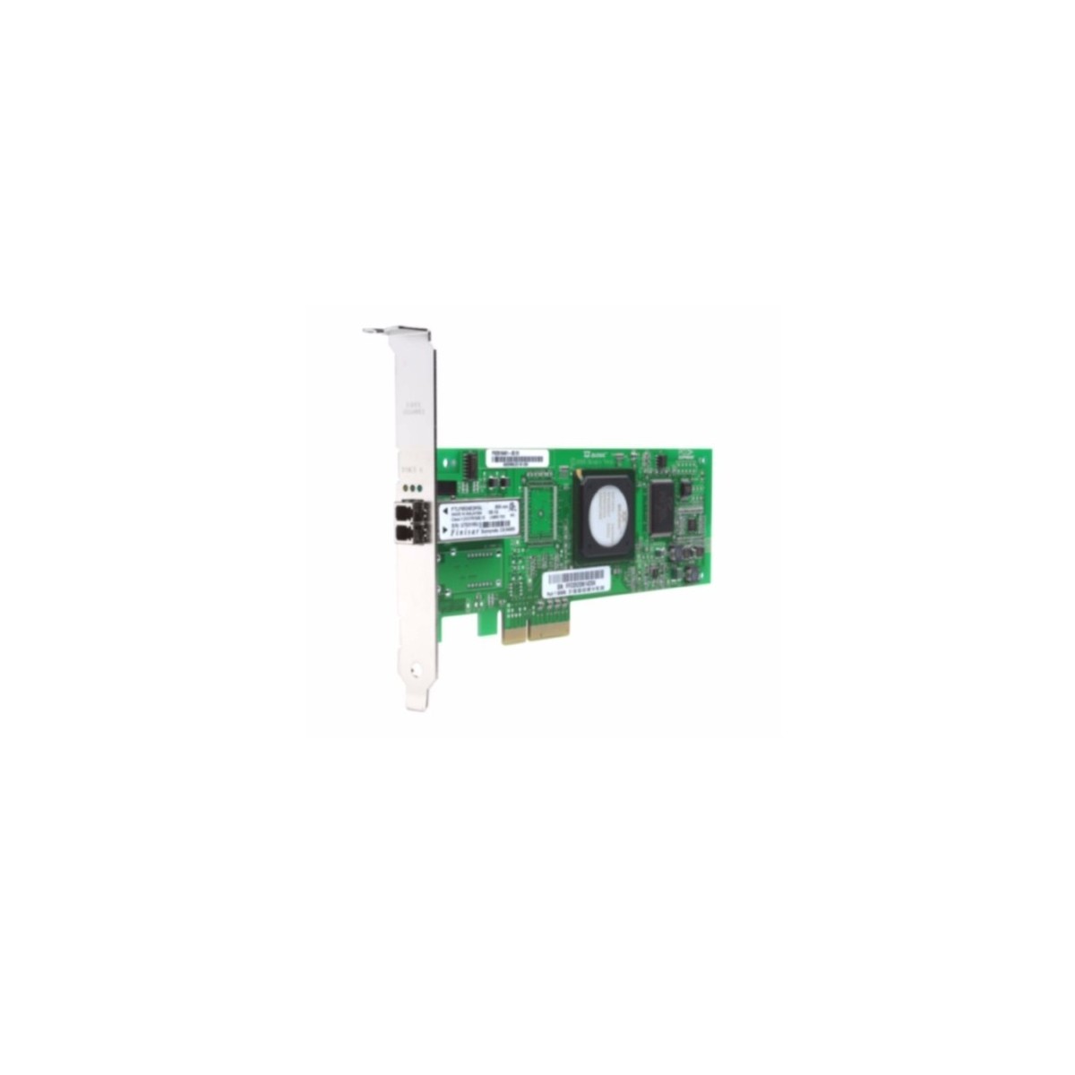 QLogic 4-Gbps single port Fibre Channel to x4 PCI Express host bus adapter multi-mode optic - PCIe - EN60950-1: 2001 EN60825-1: 