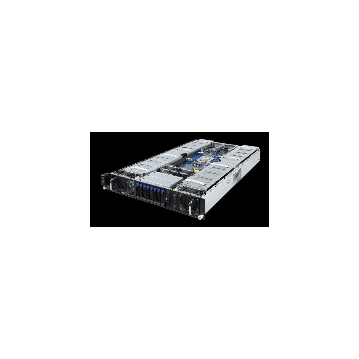 Gigabyte G291-Z20 rev. 100 - Server - Rack-Montage - 2U - 1-Weg - RAM 0 GB - SATA - Server - AMD EPYC