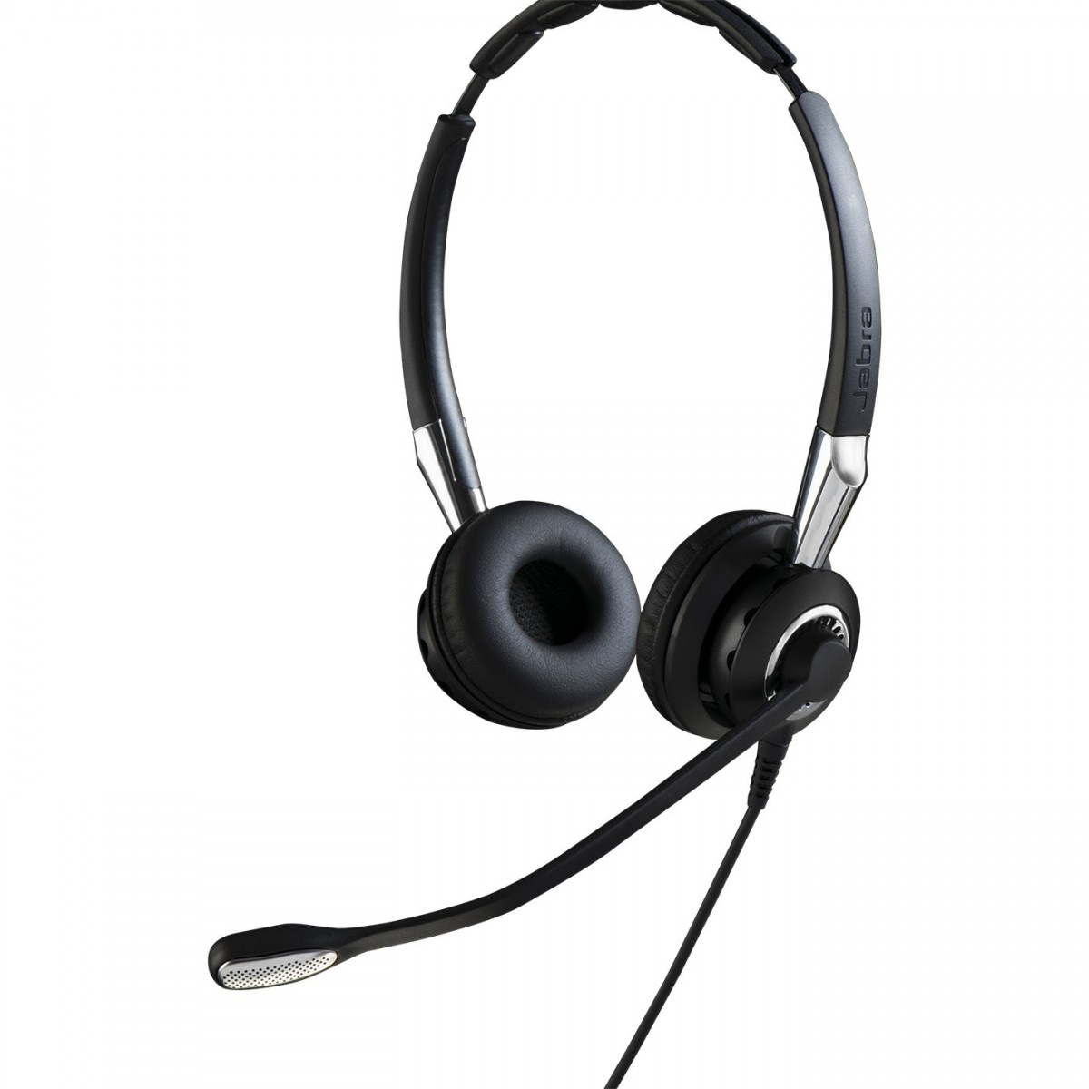 Jabra Biz 2400 II QD Duo NC Wideband - Headset - Head-band - Office/Call center - Black - Binaural - China