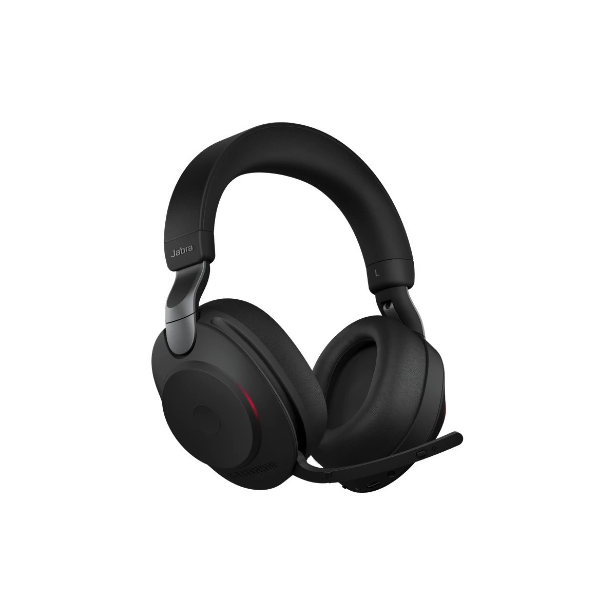 Jabra Evolve2 85 - MS Stereo - Headset - Head-band - Office/Call center - Black - Binaural - Bluetooth pairing - Play/Pause - Tr