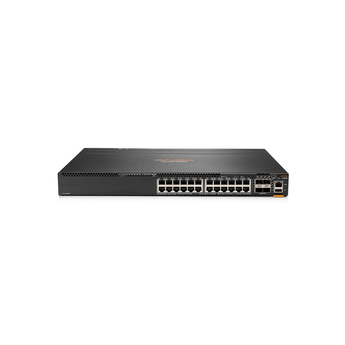 HPE a Hewlett Packard Enterprise company CX 6300M - L3 - Gigabit Ethernet (10/100/1000) - Rack mounting