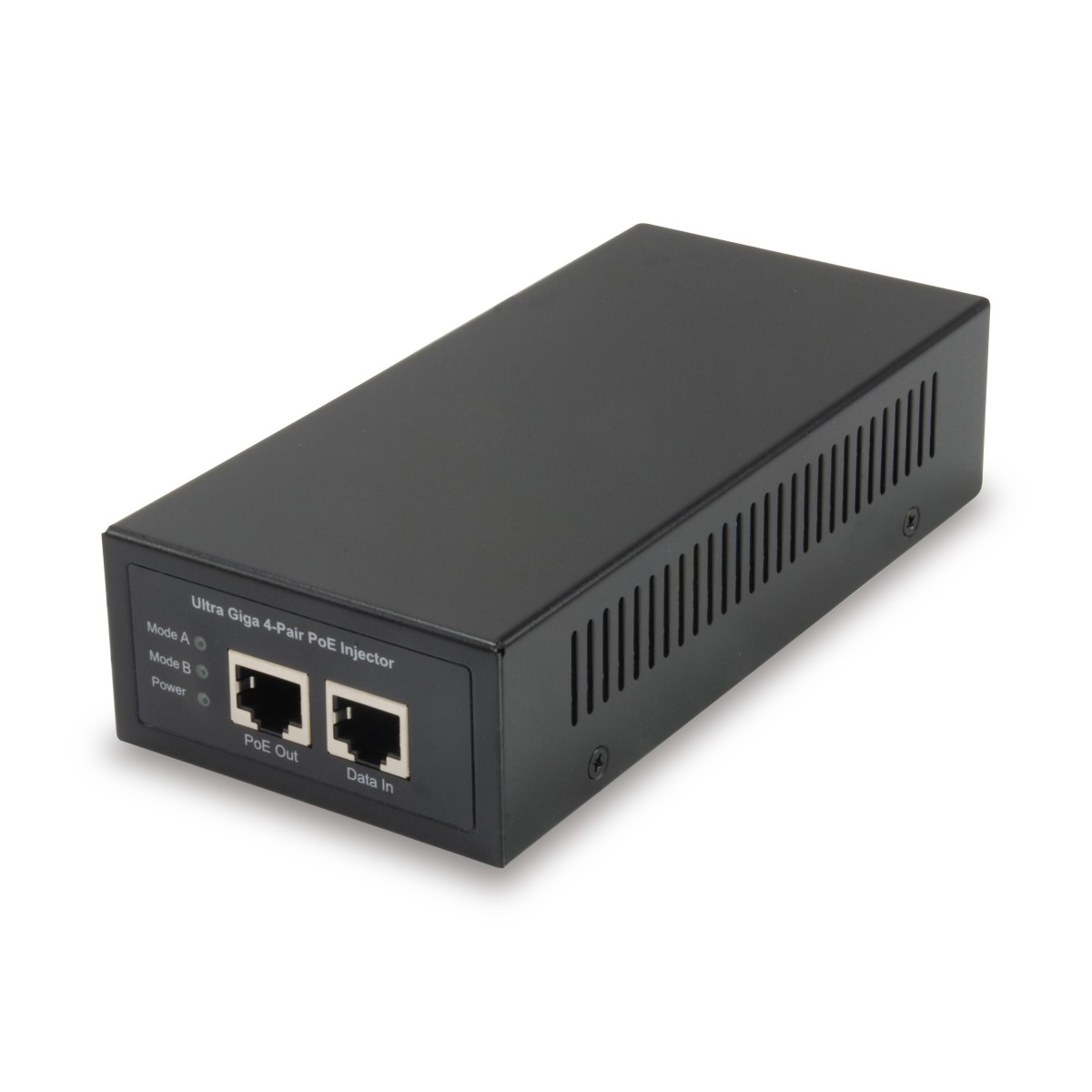 LevelOne Gigabit PoE Injector - 60W - 802.3at/af PoE - Gigabit Ethernet - 10,100,1000 Mbit/s - IEEE 802.3af,IEEE 802.3at,IEEE 80