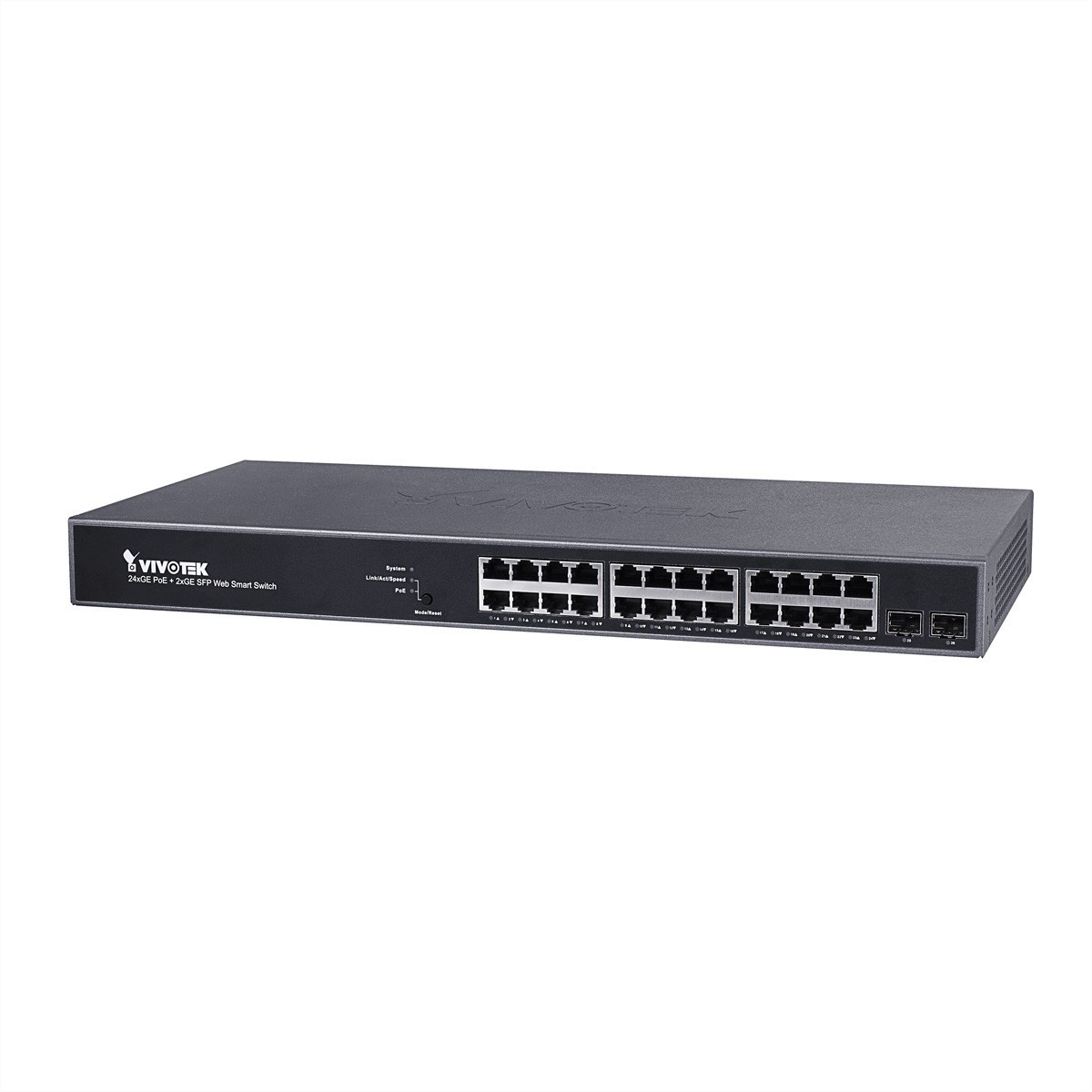 VIVOTEK AW-GEV-264B-370 - Managed - L2 - 10G Ethernet (100/1000/10000) - Power over Ethernet (PoE) - Rack mounting