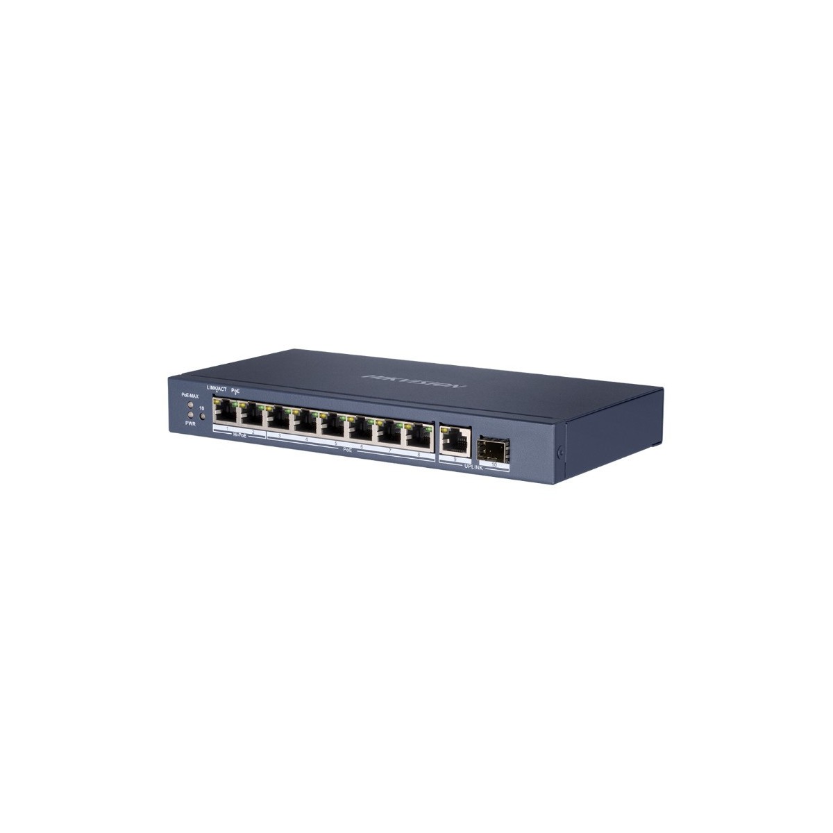 Hikvision Digital Technology DS-3E0510HP-E - Unmanaged - Gigabit Ethernet (10/100/1000) - Full duplex - Power over Ethernet (PoE
