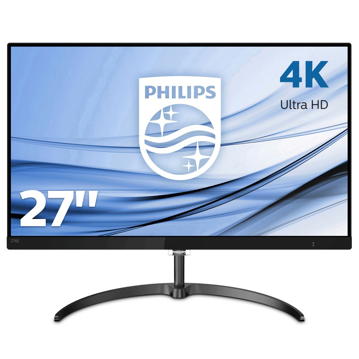 Philips E Line 4K Ultra HD LCD monitor 276E8VJSB/00 - 68.6 cm (27) - 3840 x 2160 pixels - 4K Ultra HD - LED - 5 ms - Black