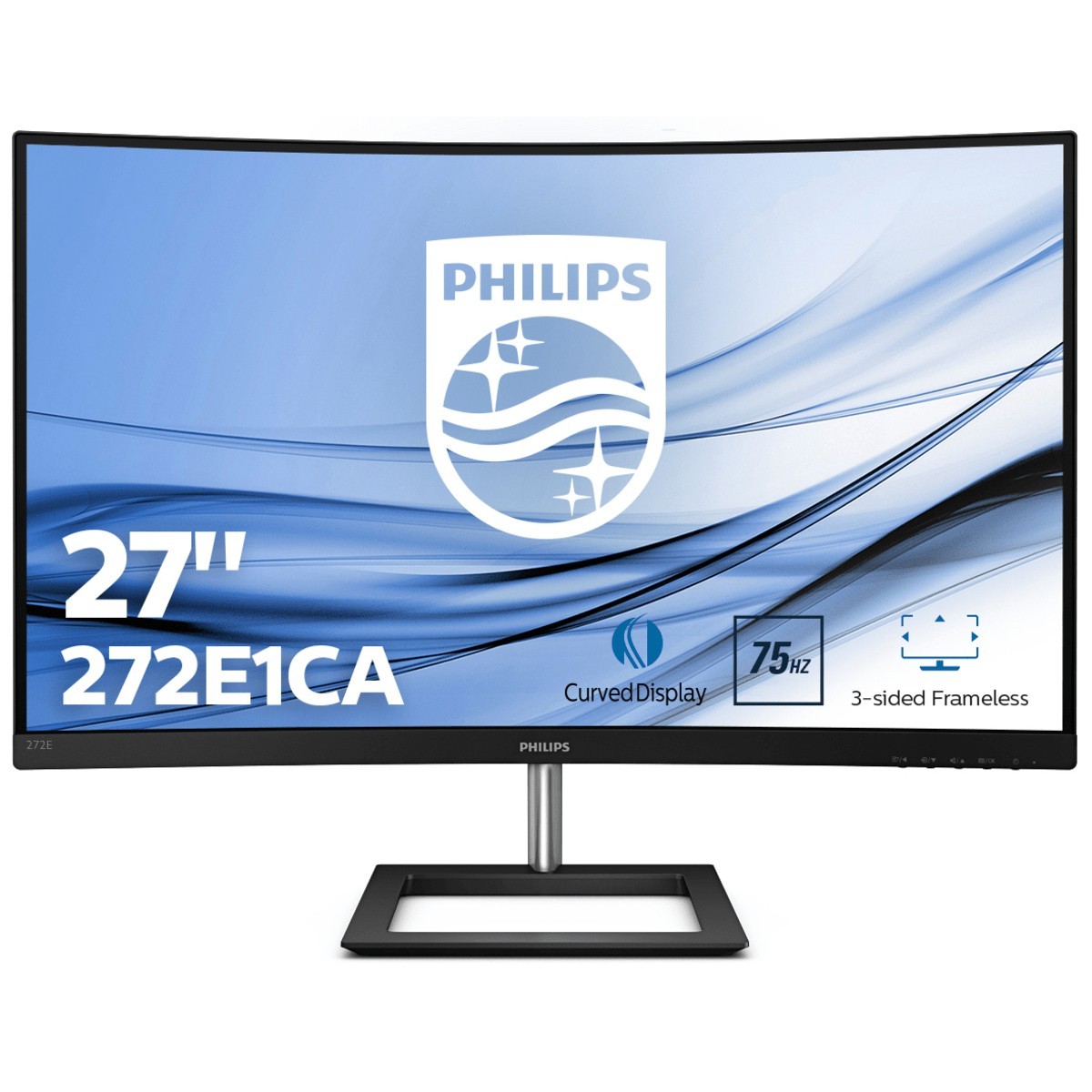 Philips E Line 272E1CA/00 - 68.6 cm (27) - 1920 x 1080 pixels - Full HD - LCD - 4 ms - Black