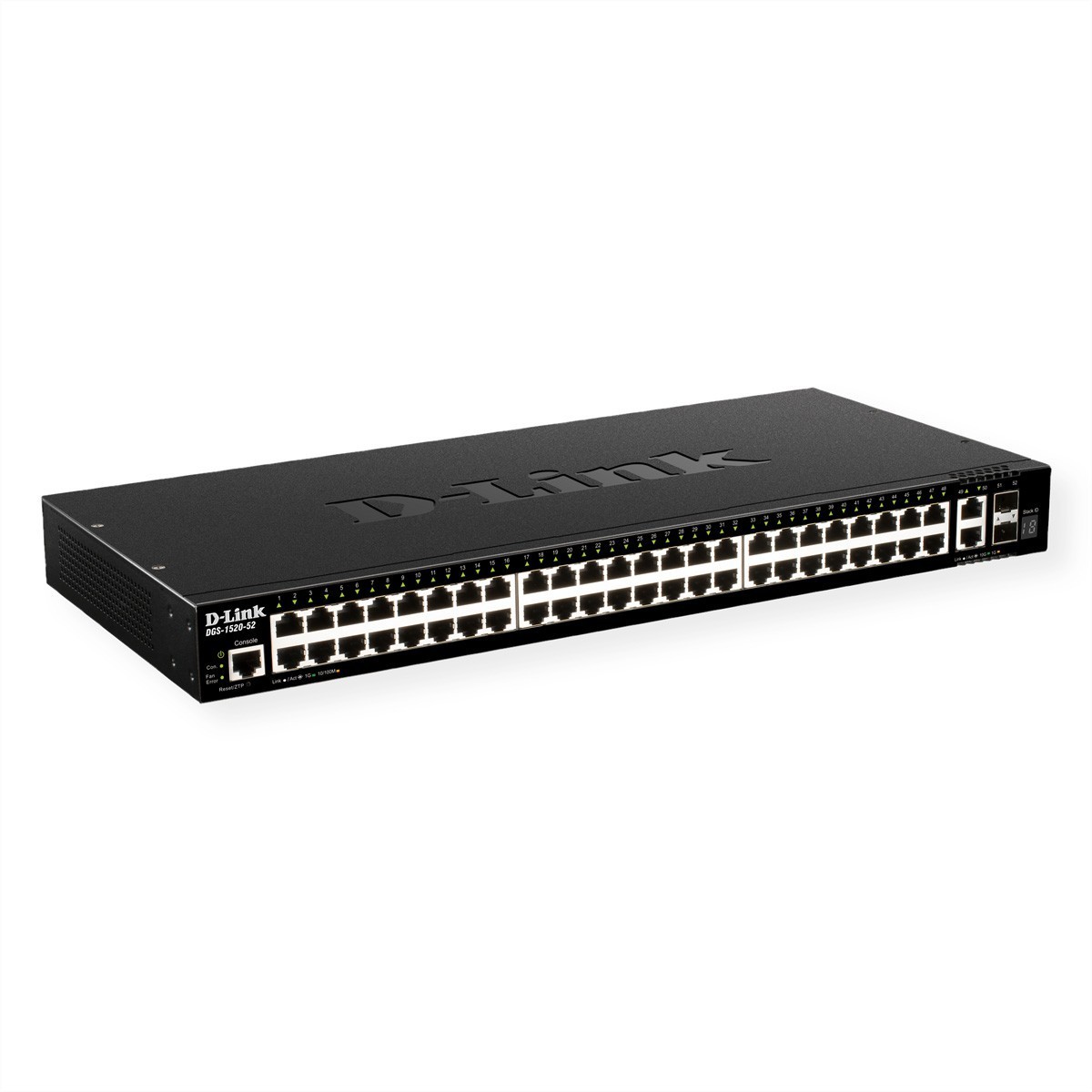 D-Link DGS-1520-52 - Managed - L3 - 10G Ethernet (100/1000/10000) - 1U