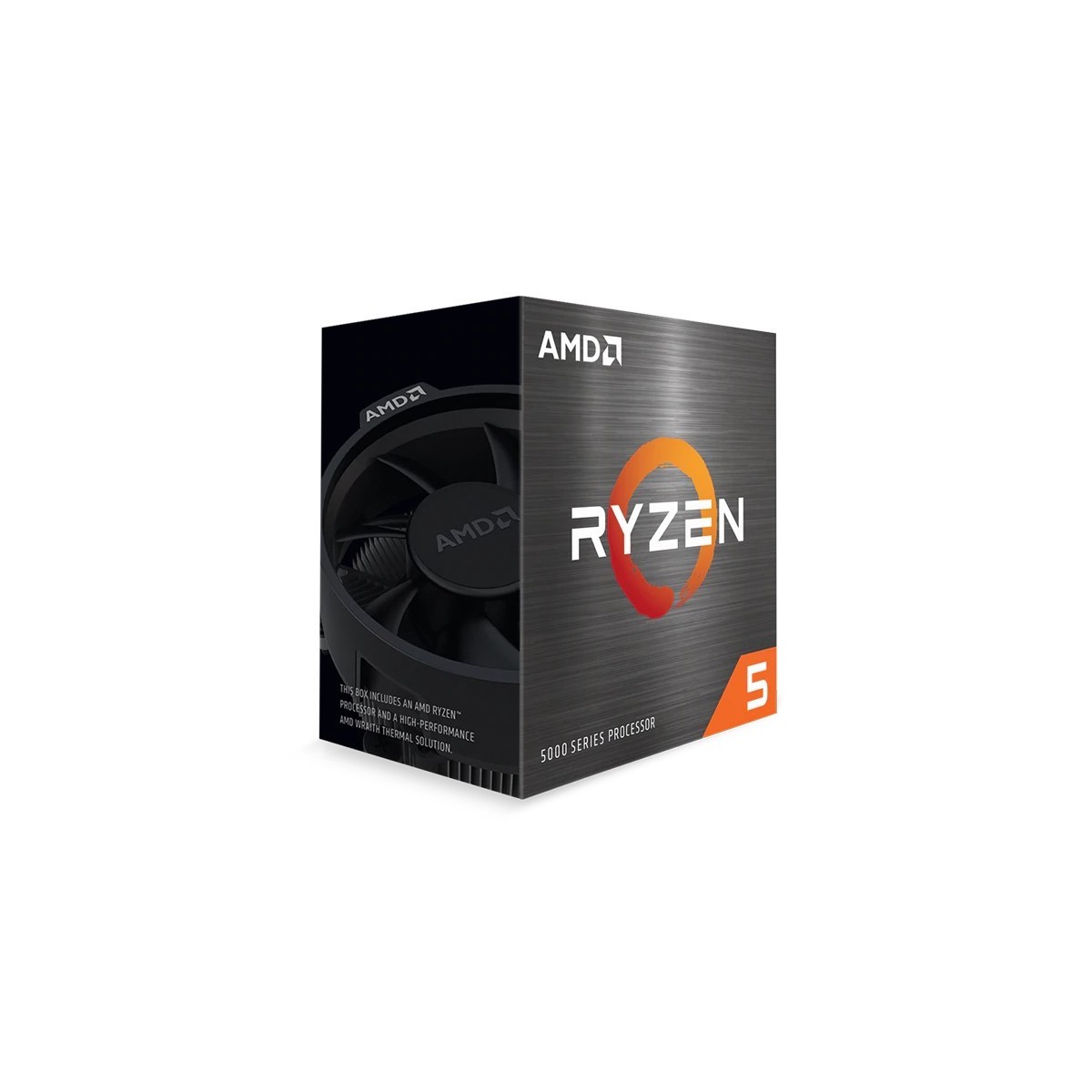 AMD CPU Desktop Ryzen 5 6C/12T 5600X (3.7/4.6GHz Max Boost,35MB,65W,AM4) box with Wraith Stealth Cooler