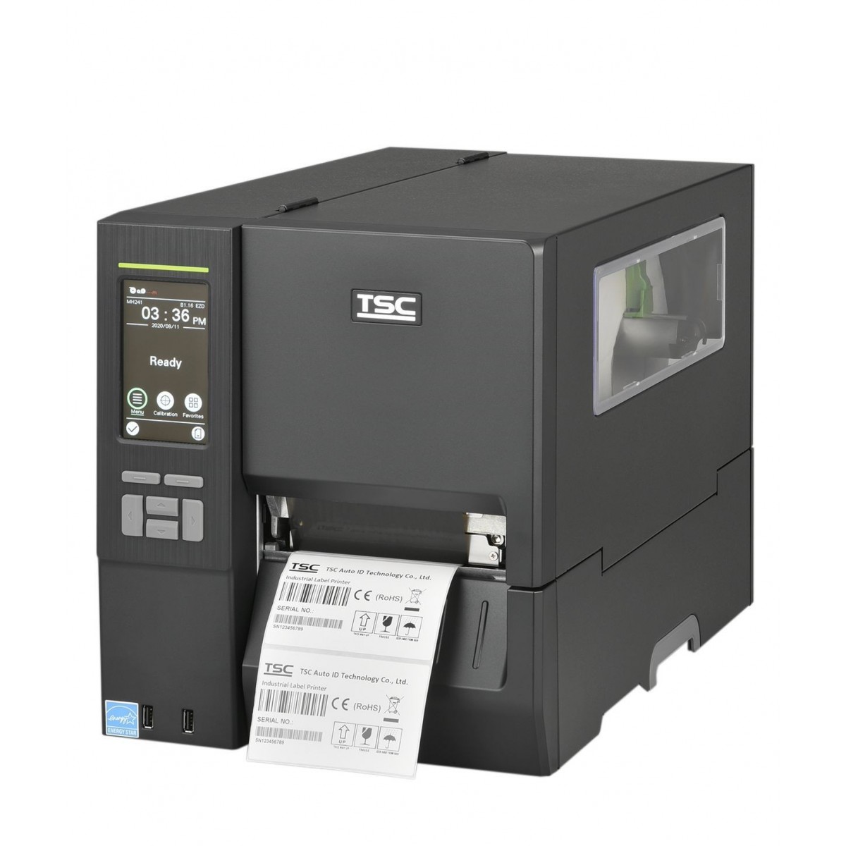 TSC MH641T - Etikettendrucker thermotransfer 600dpi USB+ RS232+ - Label Printer - Label Printer