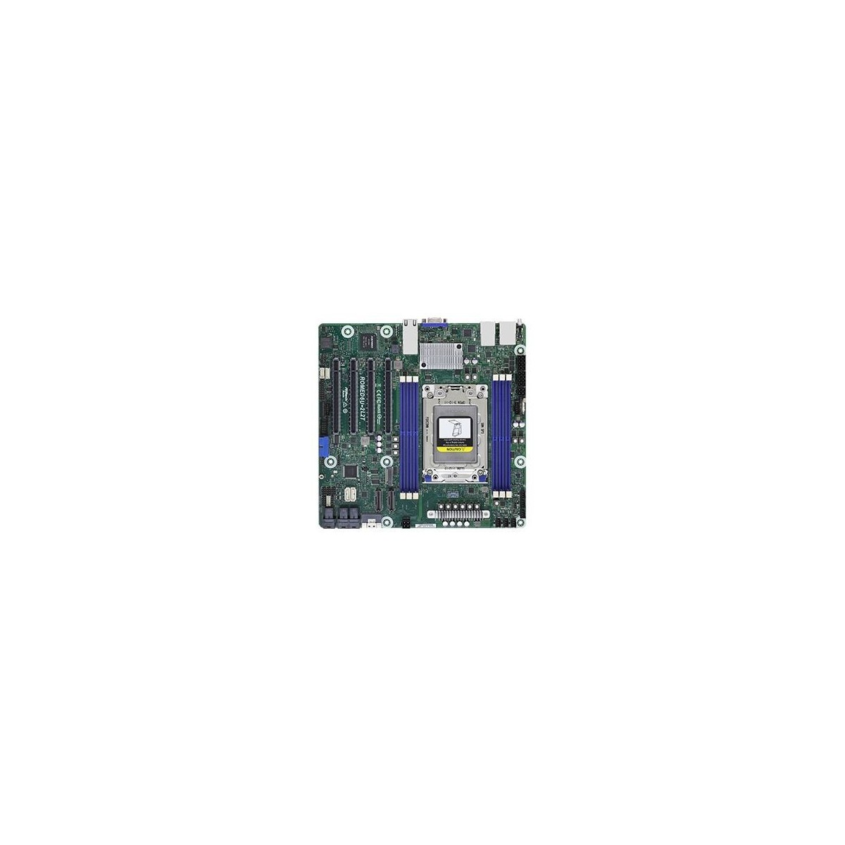 ASRock Mainboard ROMED6U-2L2T Sockel SP3 - Motherboard - Micro/Mini/Flex-ATX