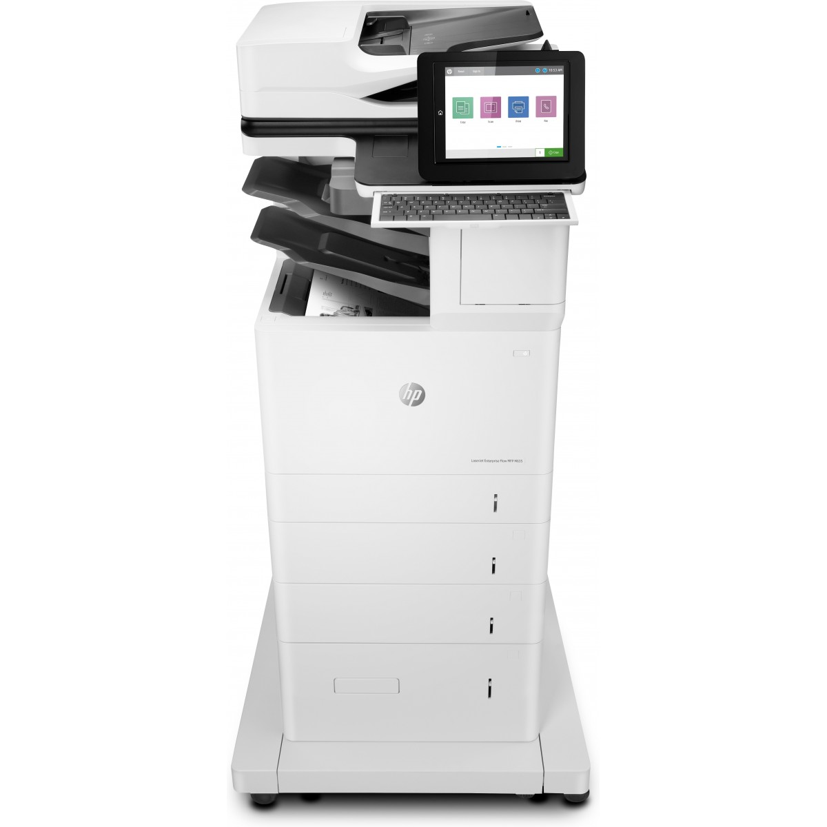 HP LaserJet Enterprise Flow M635z - Laser - Mono printing - 1200 x 1200 DPI - A4 - Direct printing - Black - White