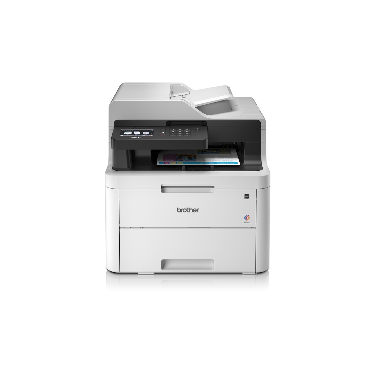 Brother MFC-L3730CDN - LED - Colour printing - 2400 x 600 DPI - Colour copying - A4 - Black - White