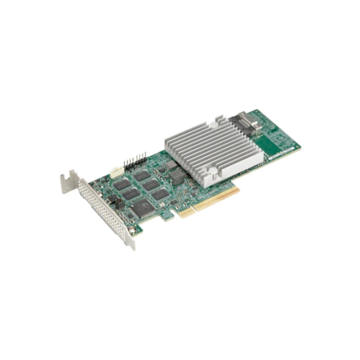 Supermicro AOC-S3908L-H8IR 8-Port internal 12Gb/s SAS/SATA RAID Broadcom 3908 PCI-E 4.0 x8 - Serial Attached SCSI (SAS) - Serial