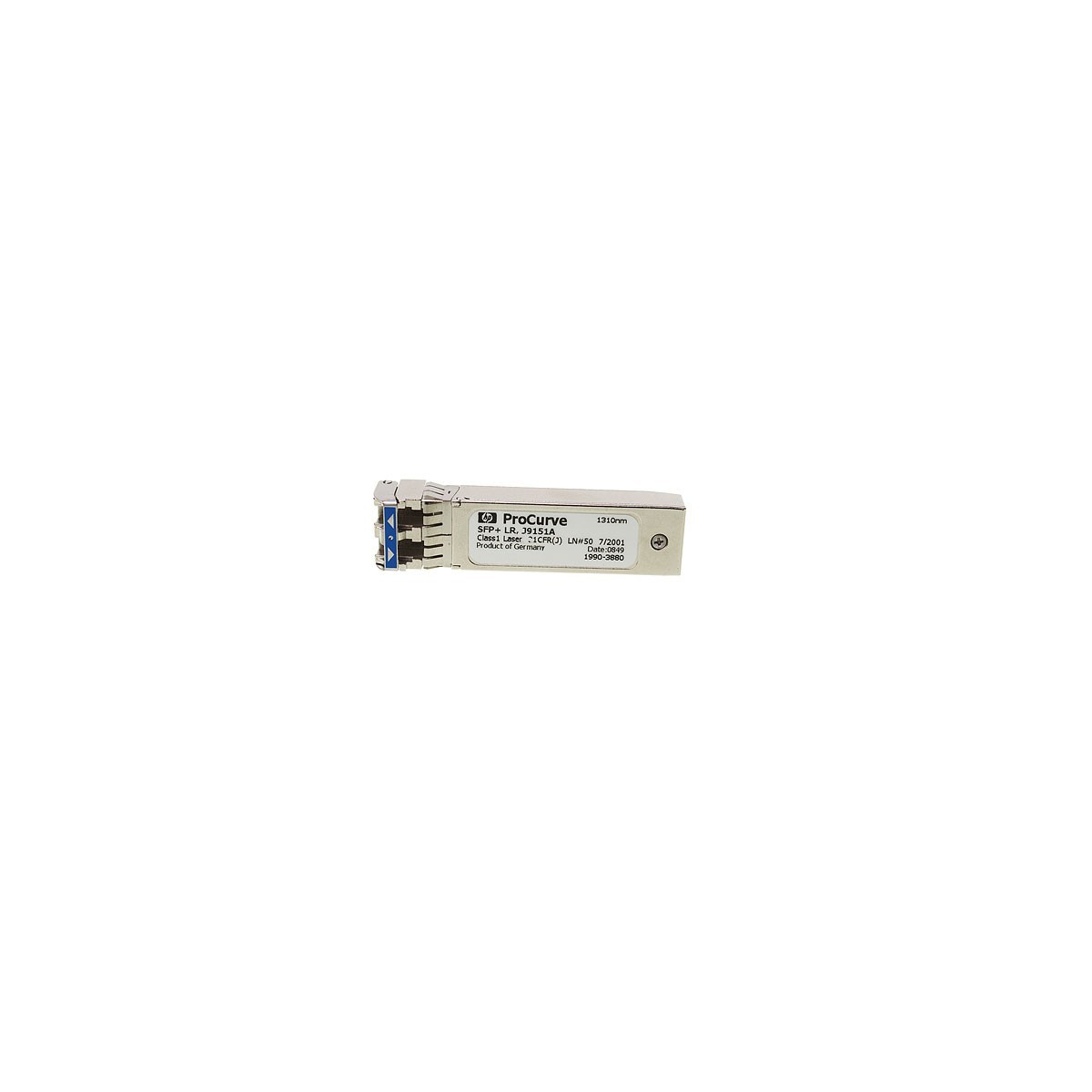 HP Enterprise ProCurve 10-GBE SFP+ LR - Transceiver - Fiber Optic 10 Gbps - Amount of ports: - Rack module