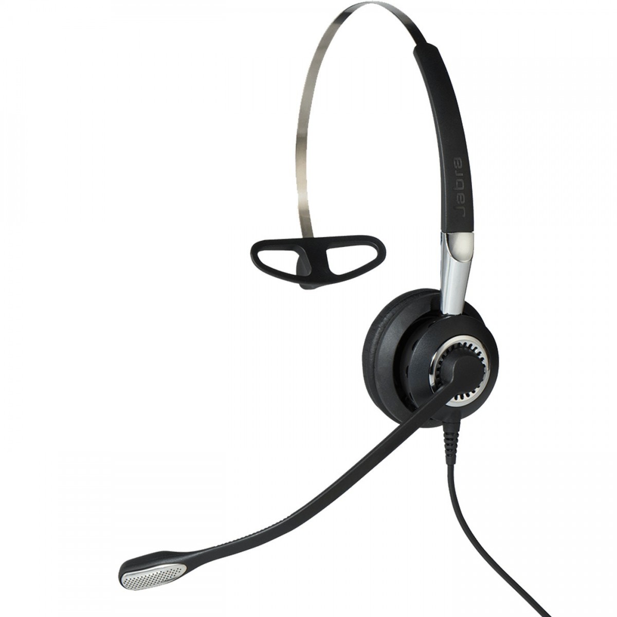 Jabra Biz 2400 II USB Mono CC - Headset - Head-band - Office/Call center - Black - Silver - Monaural - China