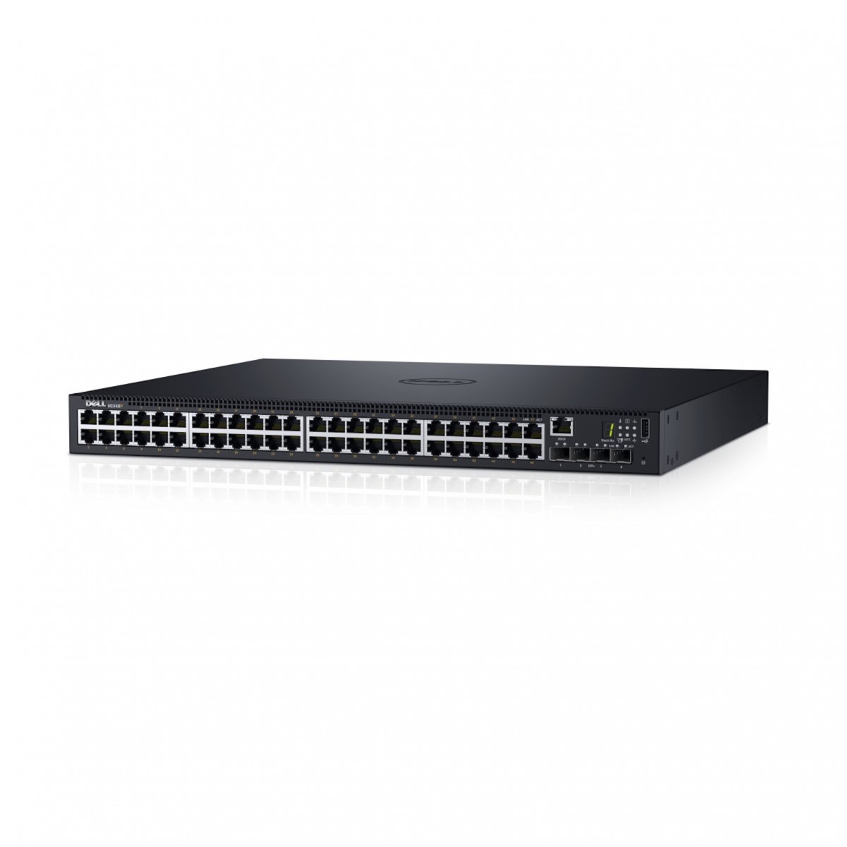 Dell N1548 - Managed - L3 - Gigabit Ethernet (10/100/1000) - Full duplex - Rack mounting - 1U