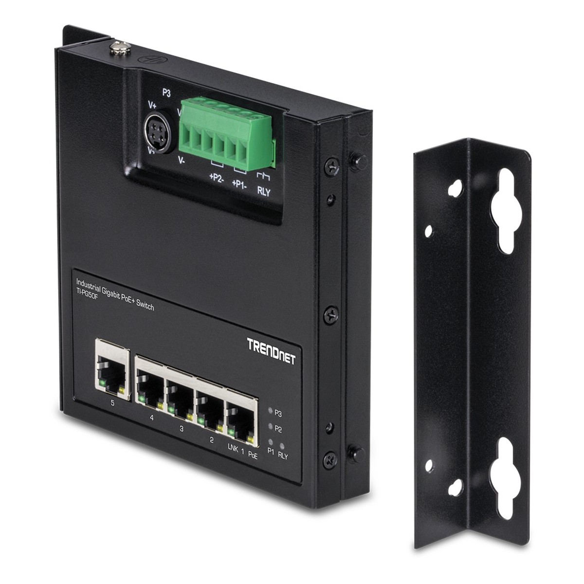 TRENDnet TI-PG50F - Managed - Power over Ethernet (PoE) - Rack mounting