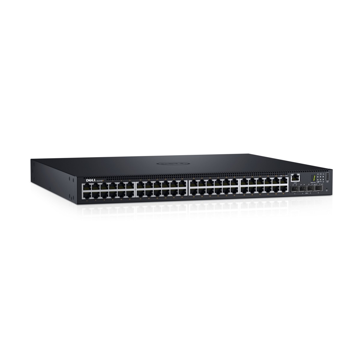 Dell N1548P - Managed - L3 - Gigabit Ethernet (10/100/1000) - Power over Ethernet (PoE) - Rack mounting - 1U