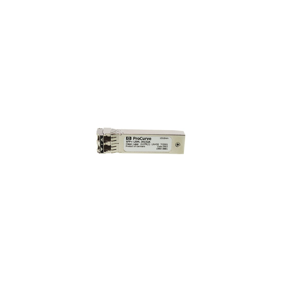 HPE ProCurve 10-GBE SFP+ LRM - Transceiver - Fiber Optic 10 Gbps - Amount of ports: - Rack module