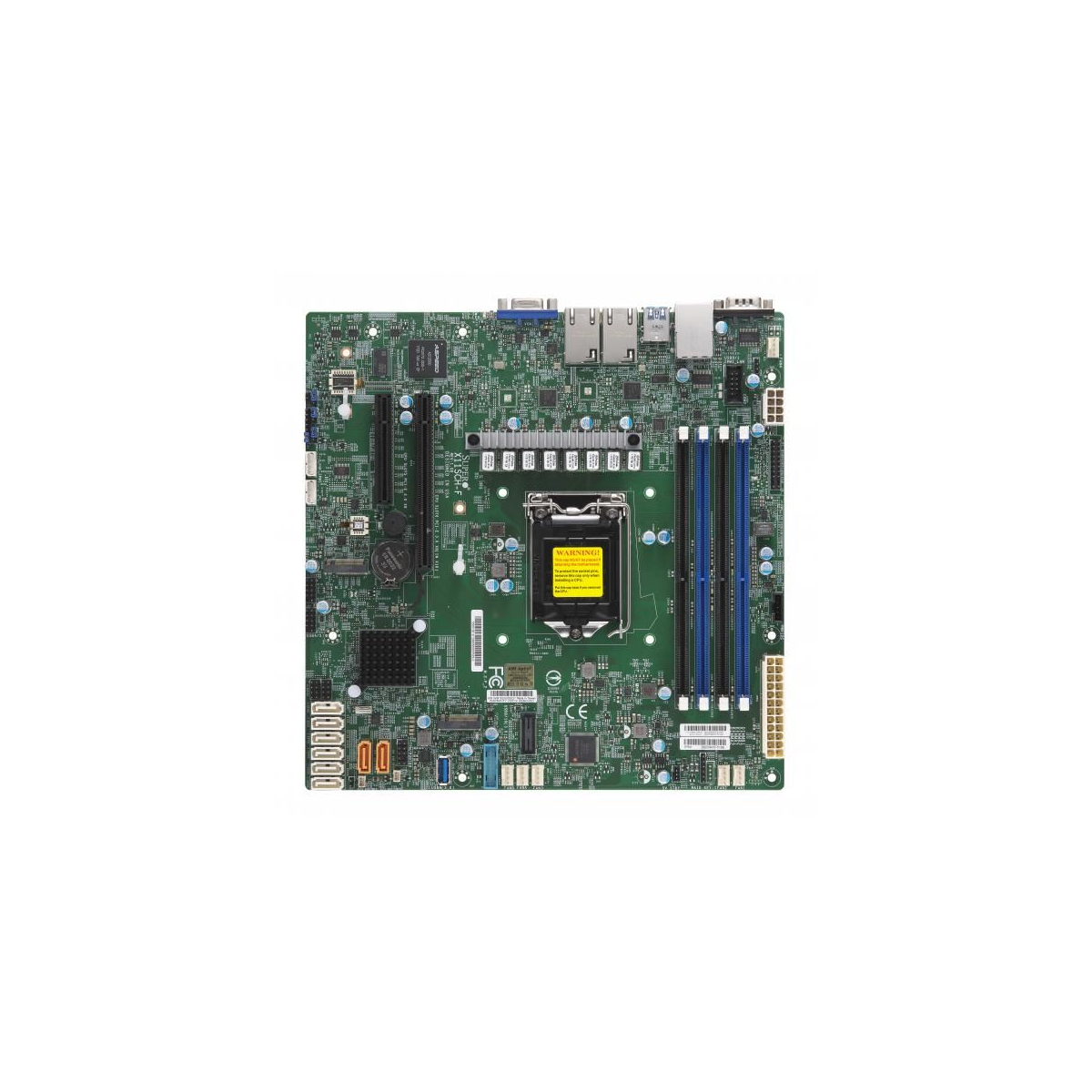 Supermicro mainboard server X11SCH-F Single Socket H4 (LGA 1151), 8 SATA3 (6Gbps) RAID 0, 1, 5, 10 2x 1GbE LAN with Intel I210-A