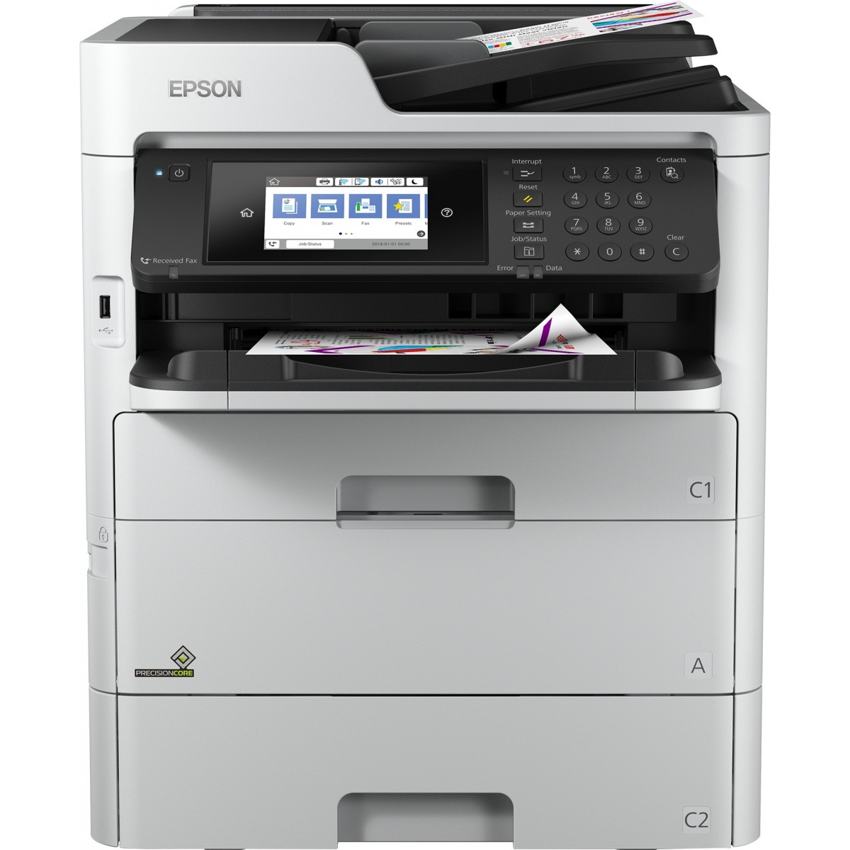 Epson WorkForce Pro WF-C579RDWF - Inkjet - Colour printing - 4800 x 1200 DPI - A4 - Direct printing - White