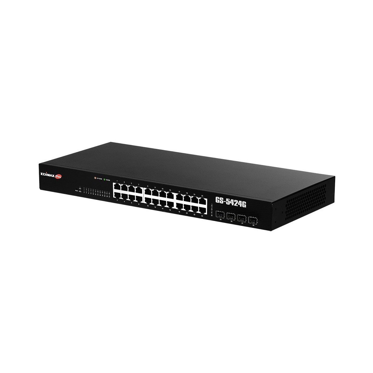 Edimax GS-5424G - Managed - Gigabit Ethernet (10/100/1000) - Rack mounting - 1U
