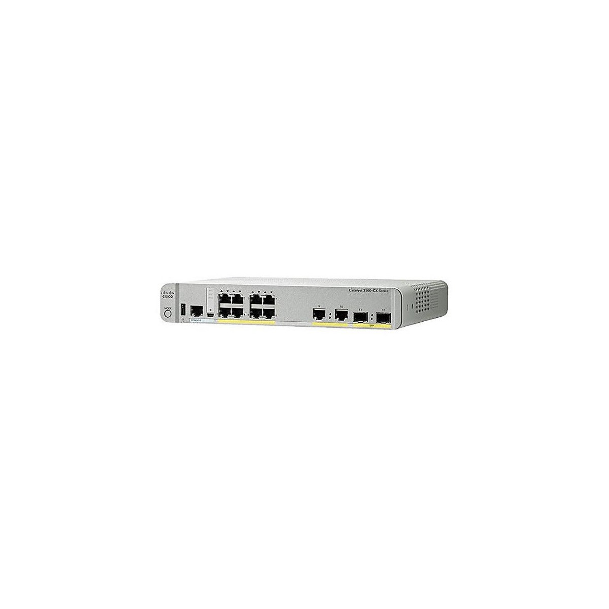 Cisco WS-C3560CX-8PC-S - Managed - Gigabit Ethernet (10/100/1000) - Full duplex - Power over Ethernet (PoE) - Rack mounting - Wa