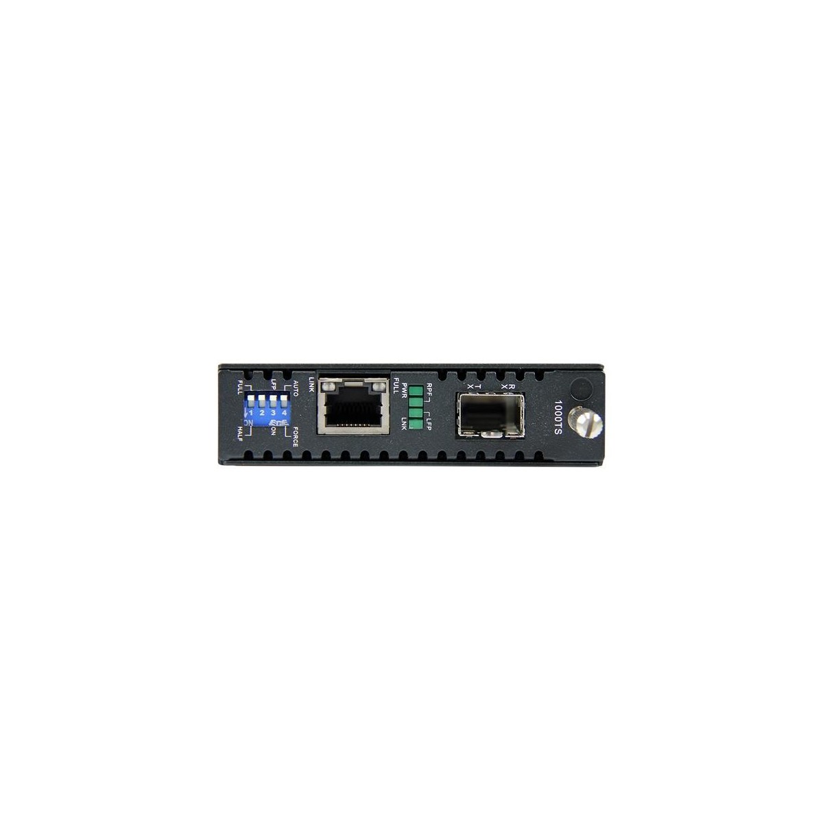 StarTech.com Gigabit Ethernet Fiber Media Converter with Open SFP Slot - 1250 Mbit/s - 1000Base-T - 1000Base-LX,1000Base-SX - IE