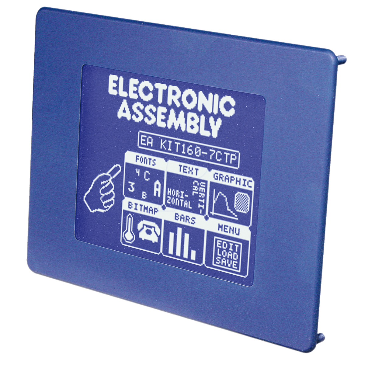 ELECTRONIC ASSEMBLY LCD KIT160-7 - Grafisches Display CFL Beleuchtung - Flat Screen - 7.9 cm
