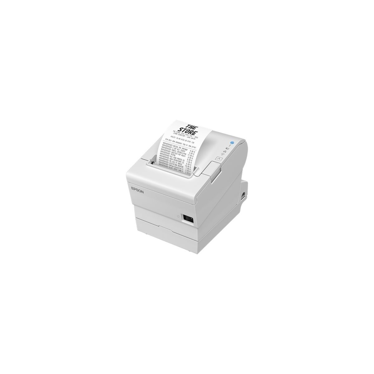 Epson TM-T88VII 151A0 USB Ethernet Fixed Interface PS White UK - POS printer
