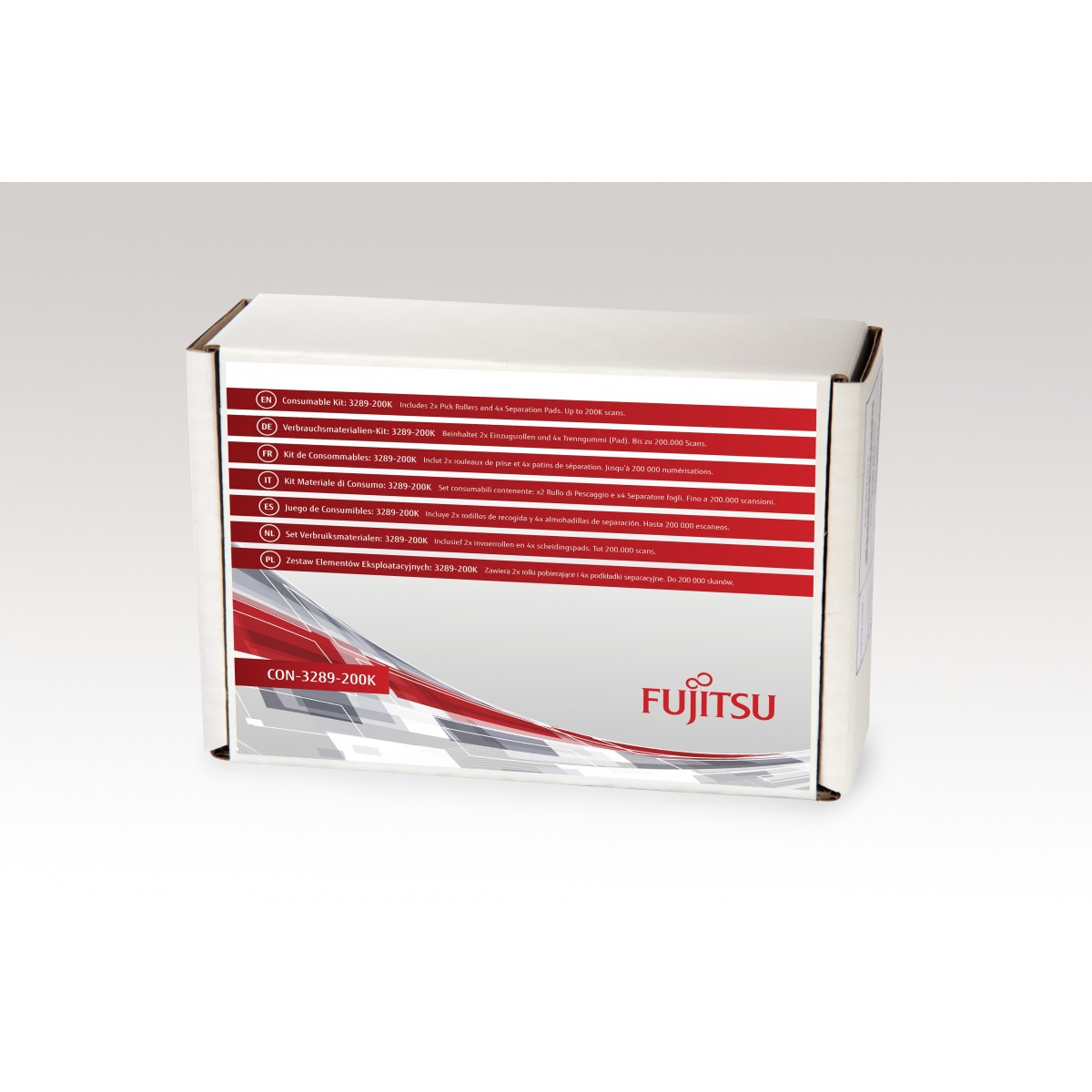 Fujitsu 3289-200K - Roller - Multicolor