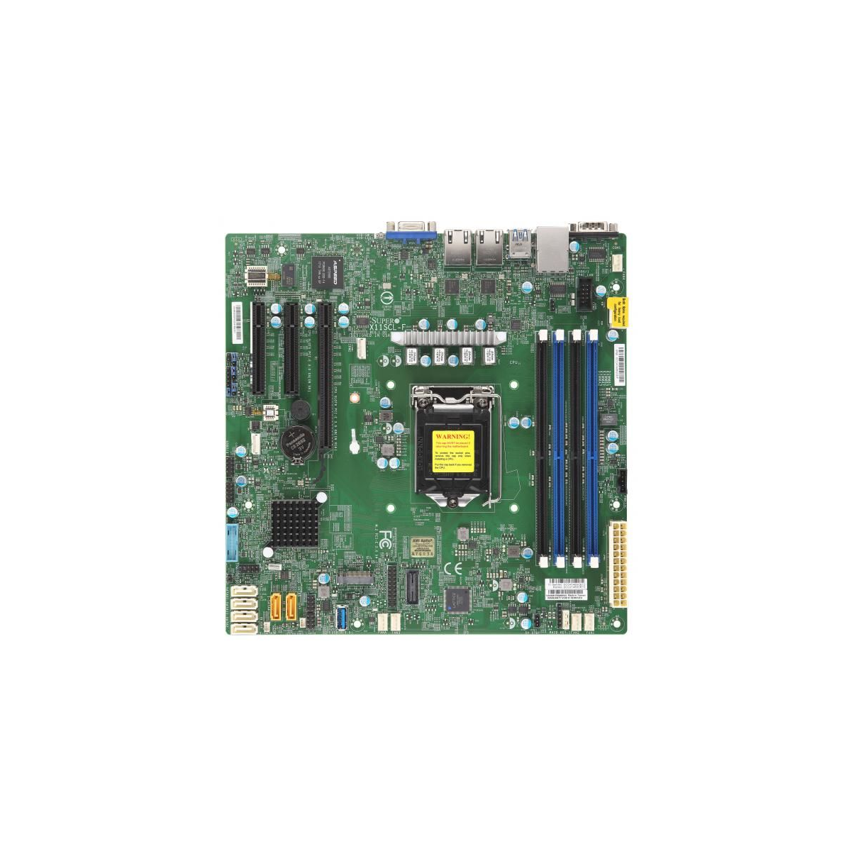 Supermicro Motherboard MBD-X11SCL-F-B 1xLGA 1151, Intel C242, 4xDDR4, 2x1GbE LAN, 6xSATA3 (6Gbps) RAID 0,1,5,10, 6xUSB 2.0 + 5xU