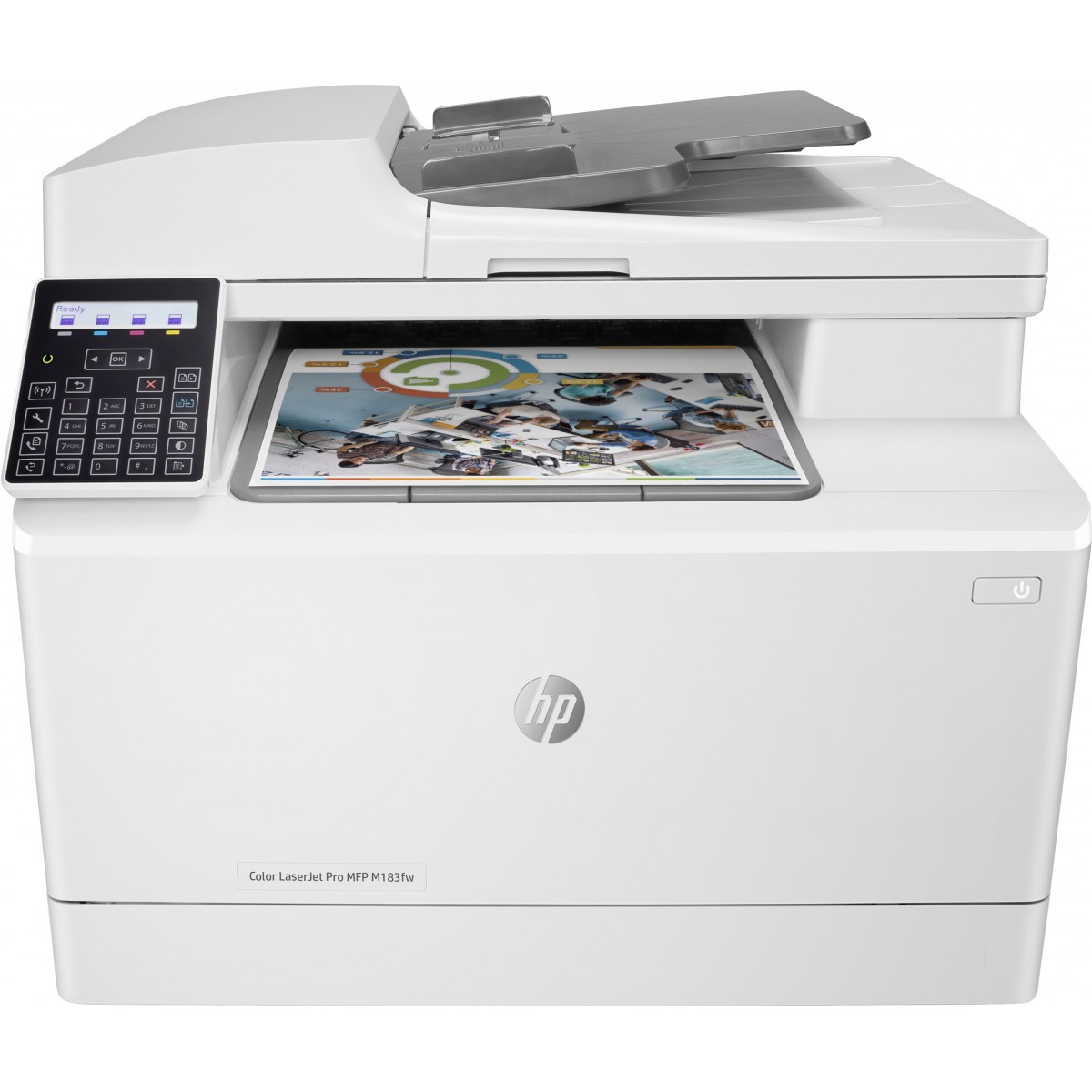 HP Color LaserJet Pro M183fw - Laser - Colour printing - 600 x 600 DPI - Colour copying - Direct printing - Grey - White