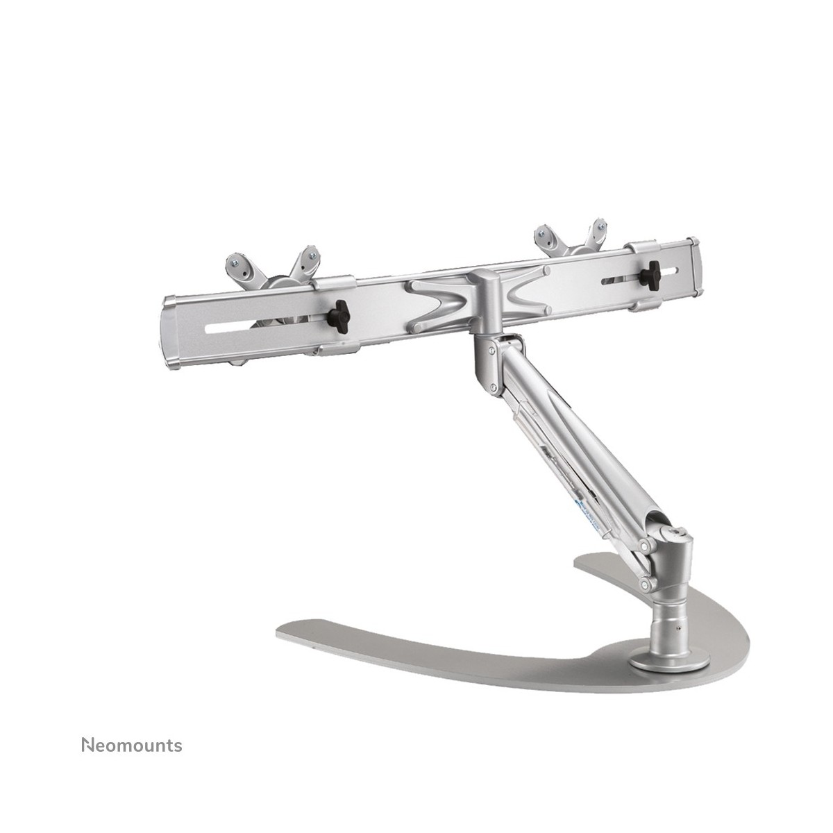 Neomounts by Newstar monitor desk mount - Freestanding - 7 kg - 25.4 cm (10") - 61 cm (24") - 100 x 100 mm - Silver