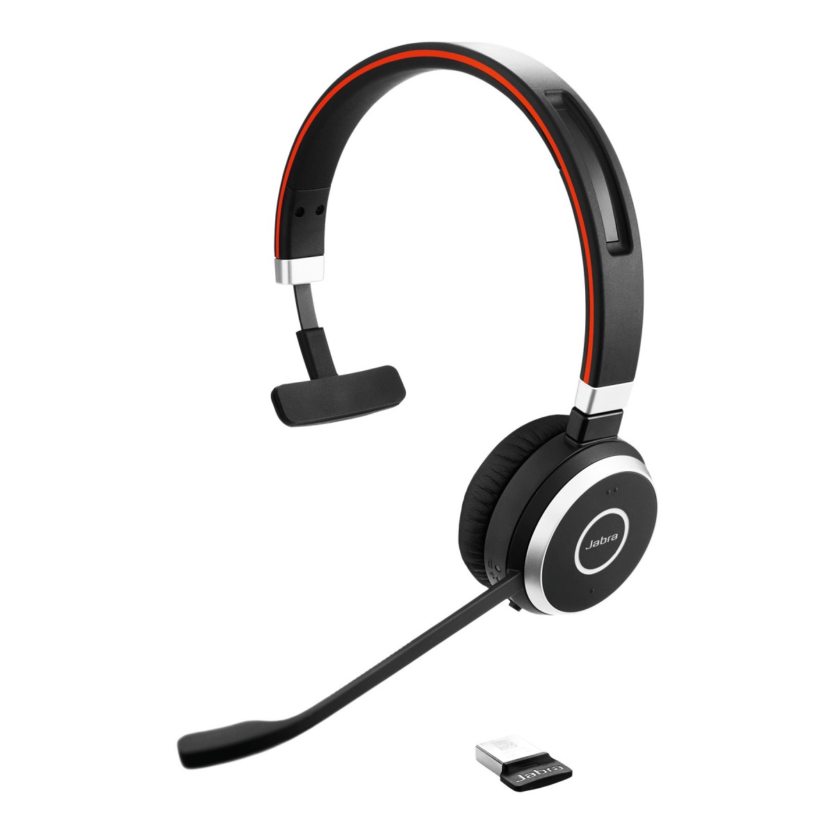 Jabra Evolve 65 UC Mono - Headset - Head-band - Office/Call center - Black - Monaural - China
