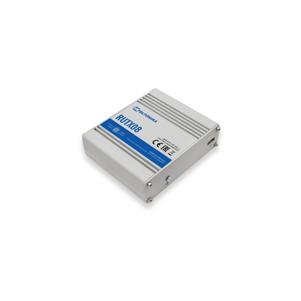Teltonika RUTX08 - Ethernet WAN - Gigabit Ethernet - Gray