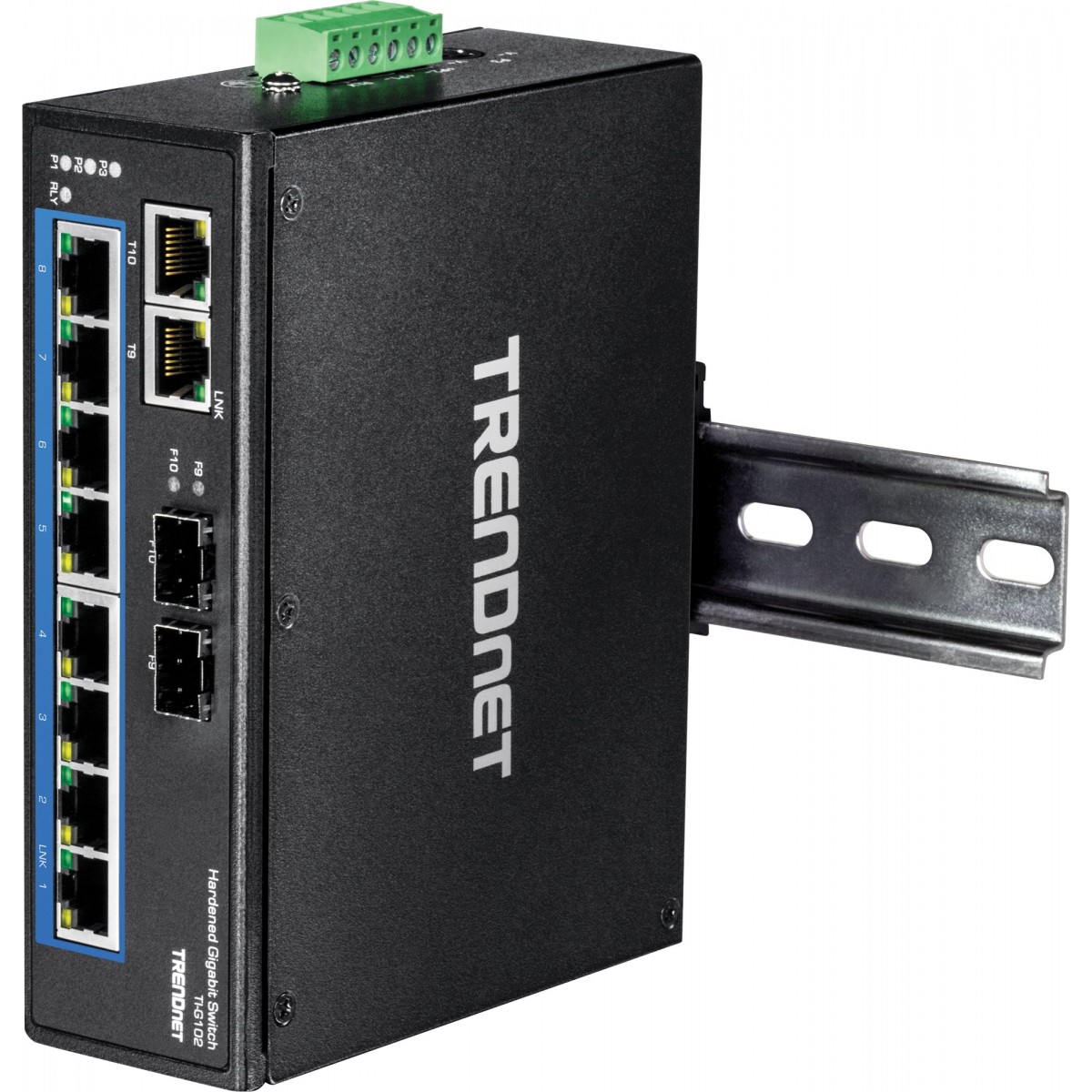 TRENDnet TI-G102 - Gigabit Ethernet (10/100/1000) - Full duplex - Wall mountable