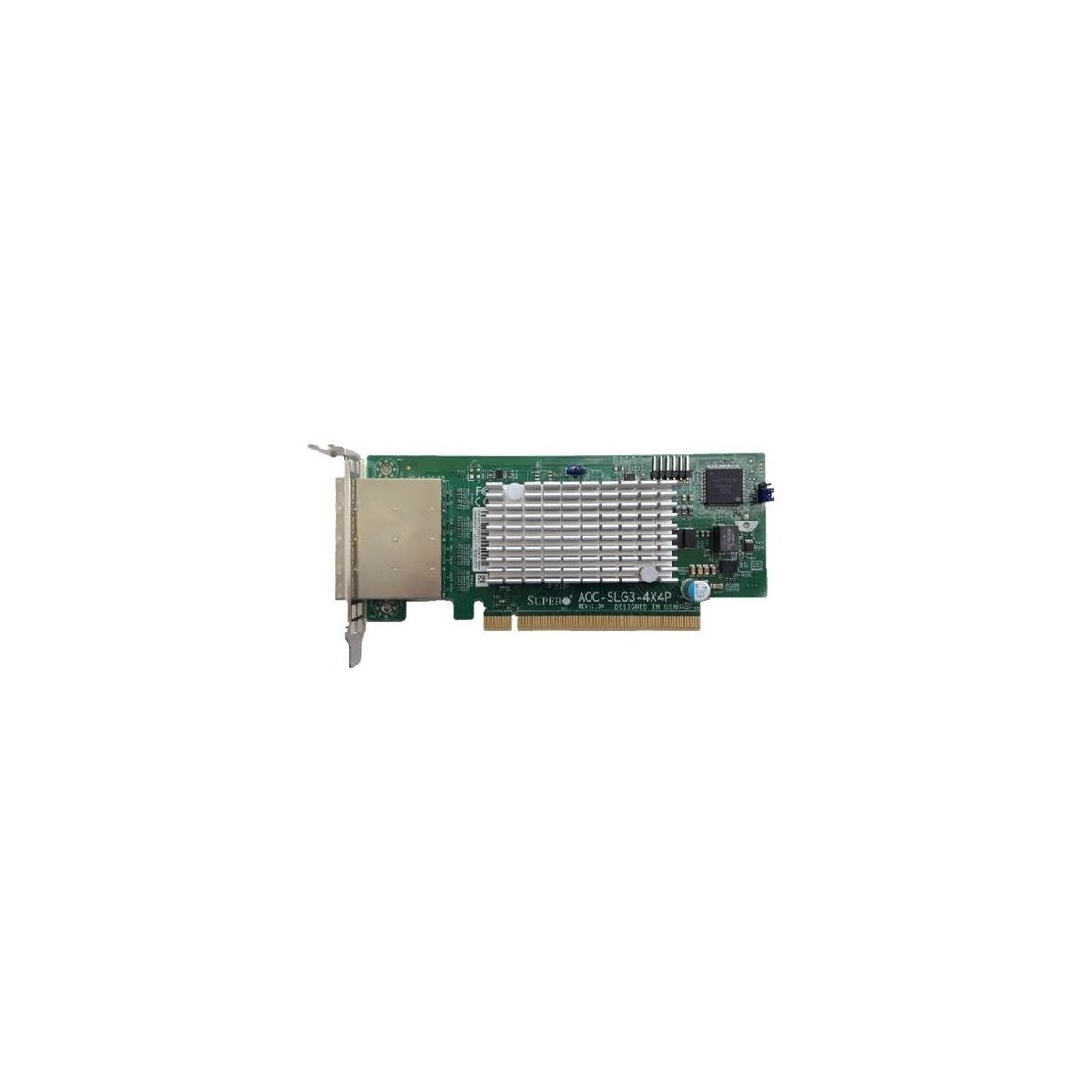 Supermicro 4Port NVme PLX Switch AOC-SLG3-4X4P 12.8GB - 12.8 GB - SAS1