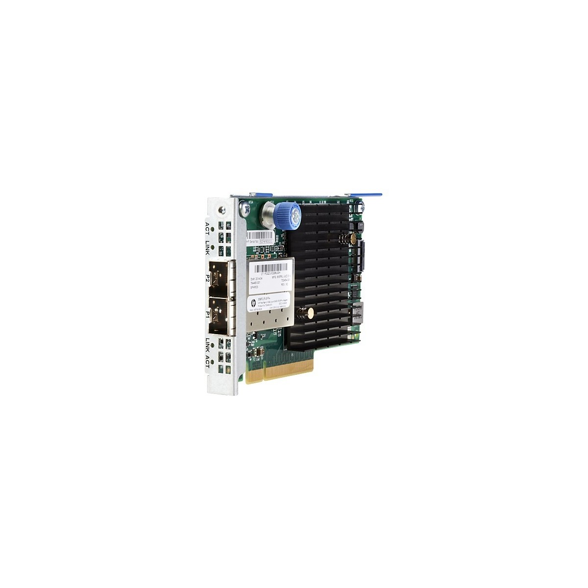 HPE FlexFabric 556FLR-SFP+ 10Gigabit Ethernet Card for Server - 10GBase-X - Plug-in Card - PCI Express 2.0 x8 - 2 Port(s)