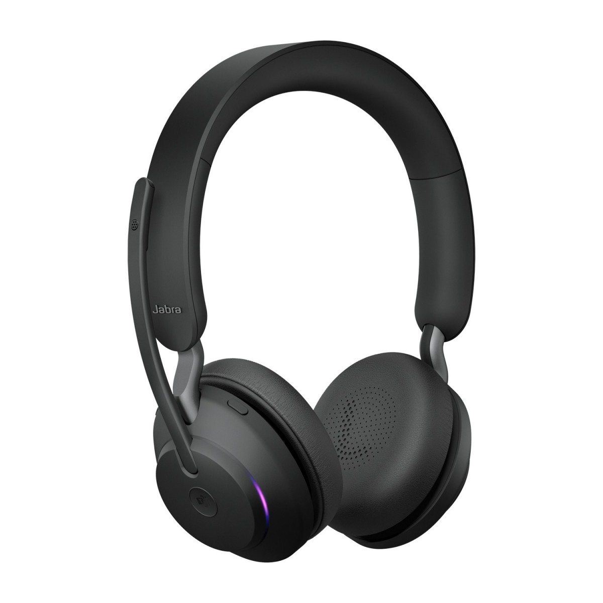 Jabra Evolve2 65 - MS Stereo - Headset - Head-band - Office/Call center - Black - Binaural - Bluetooth pairing - Multi-key - Pla