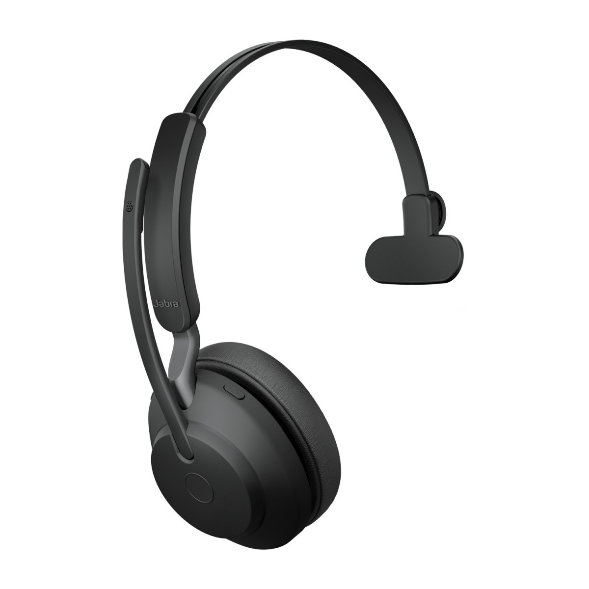 Jabra Evolve2 65 - UC Mono - Headset - Head-band - Office/Call center - Black - Monaural - Bluetooth pairing - Multi-key - Play/