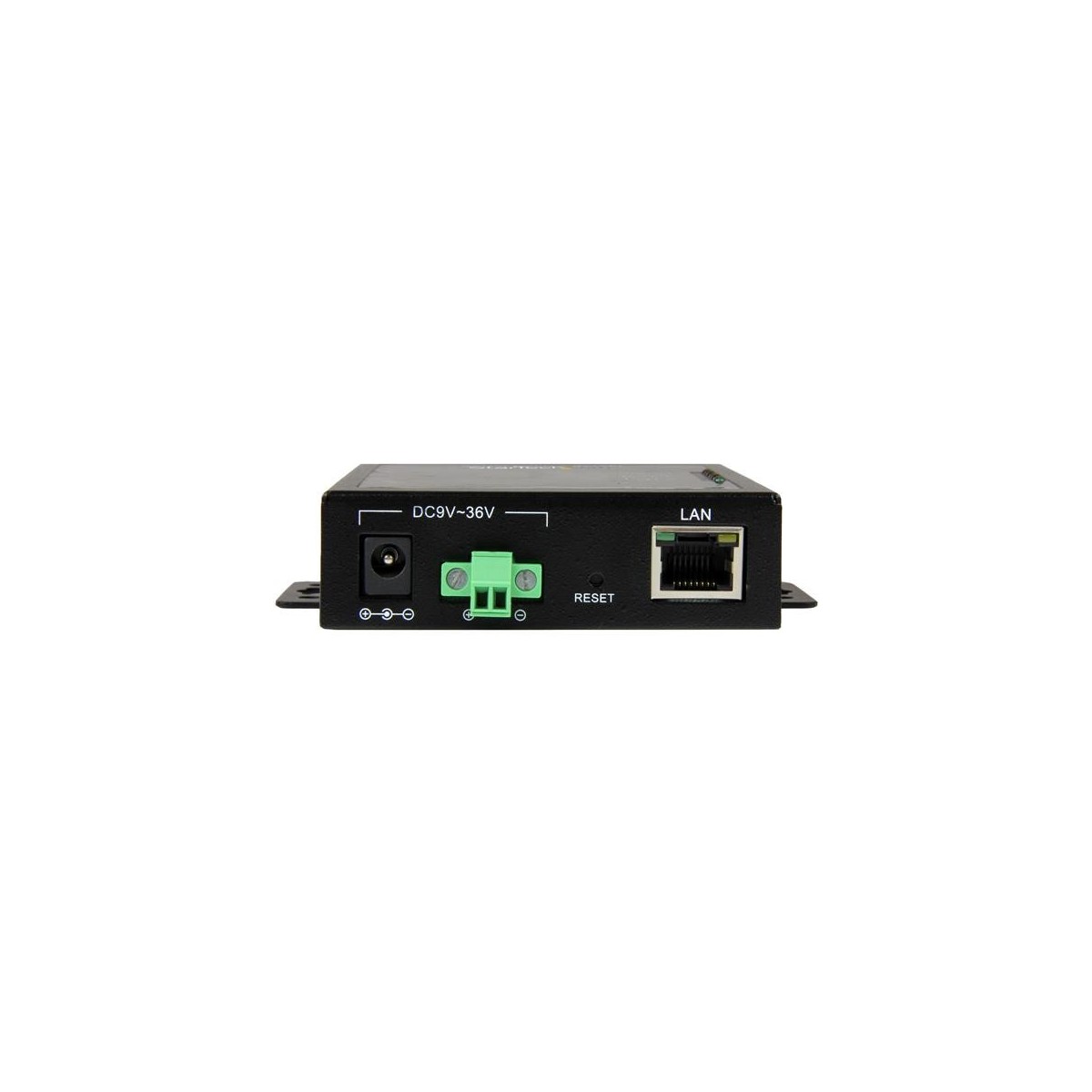 StarTech.com 2-Port Serial-to-IP Ethernet Device Server - RS232 - Metal and Mountable - 10/100Base-T(X) - AC - 100 - 240 V - 12 