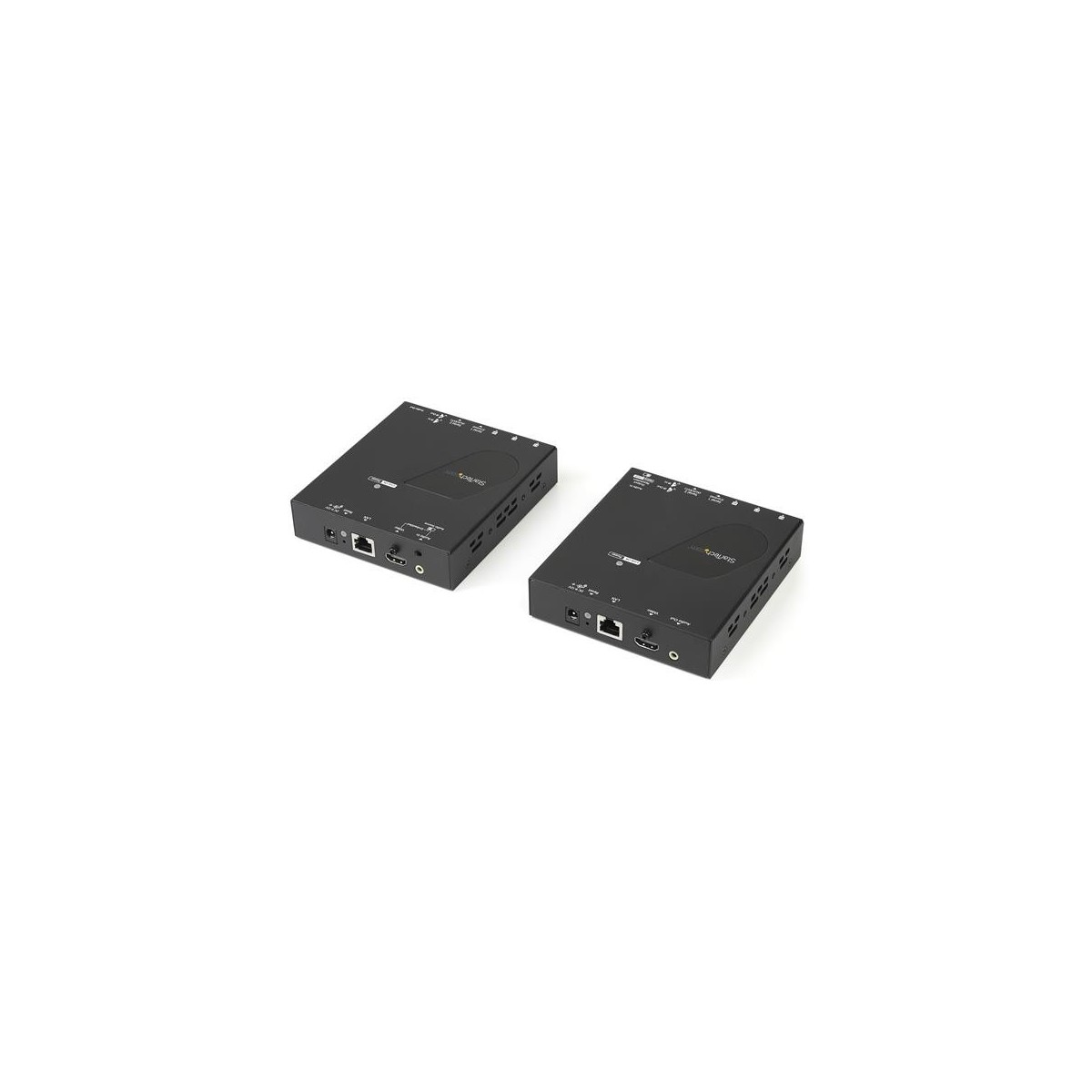 StarTech.com HDMI Over IP Extender Kit - 4K - 3840 x 2160 pixels - AV transmitter  receiver - 100 m - Black