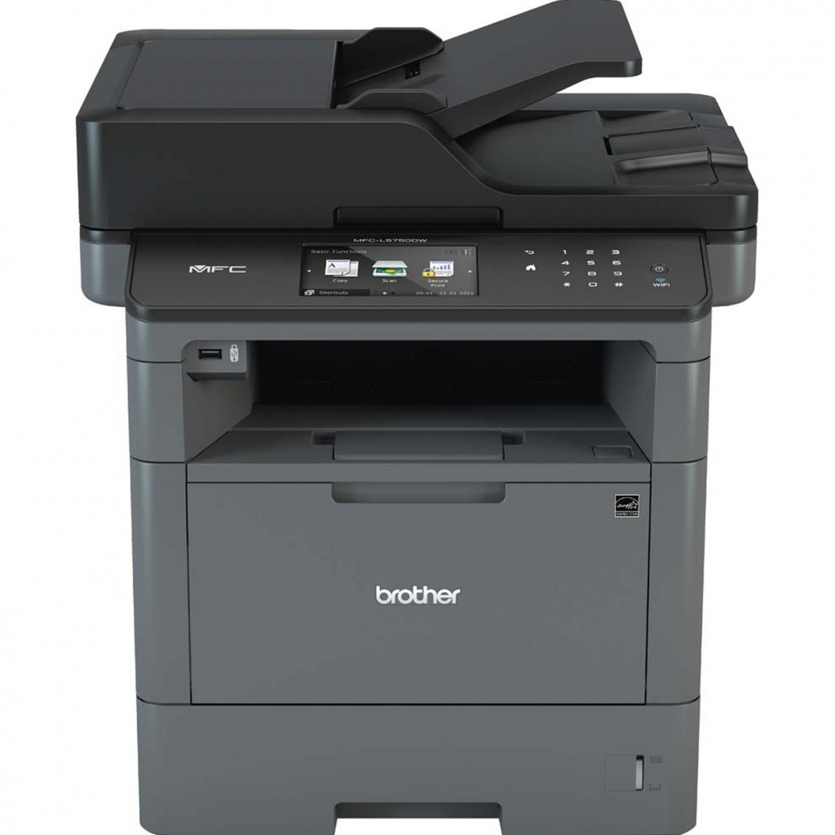 Brother MFC-L5750DW - Laser - Mono printing - 1200 x 1200 DPI - A4 - Direct printing - Black - Graphite