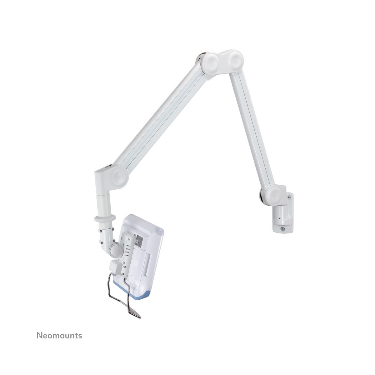 Neomounts medical flat screen wall mount - 7 kg - 25.4 cm (10") - 68.6 cm (27") - 100 x 100 mm - Height adjustment - White