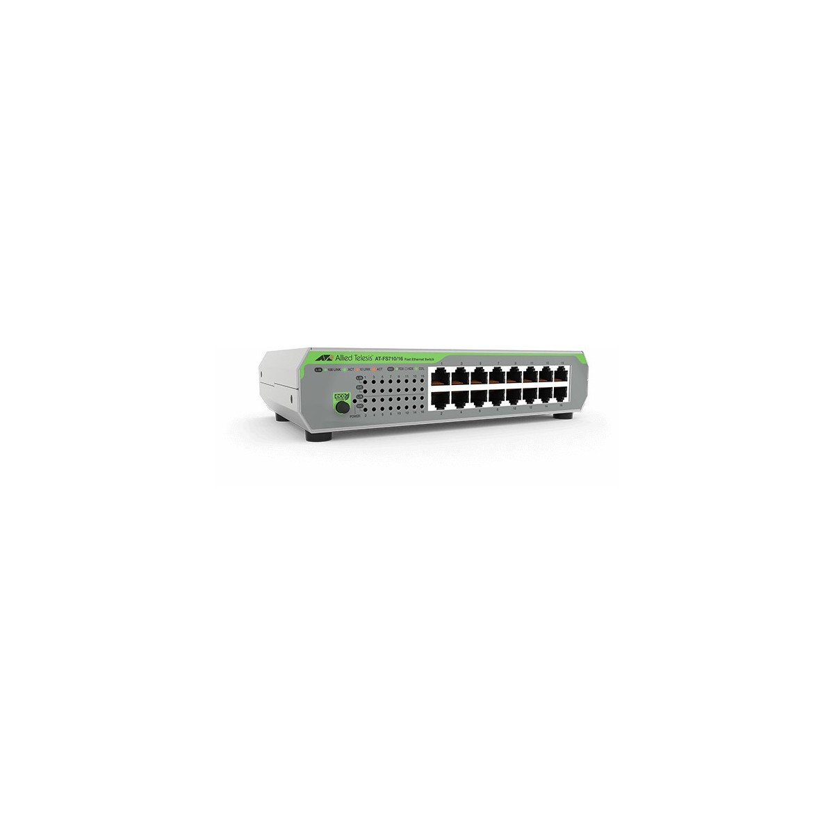 Allied Telesis AT-FS710/16-50 - Unmanaged - Fast Ethernet (10/100) - Rack mounting - 1U