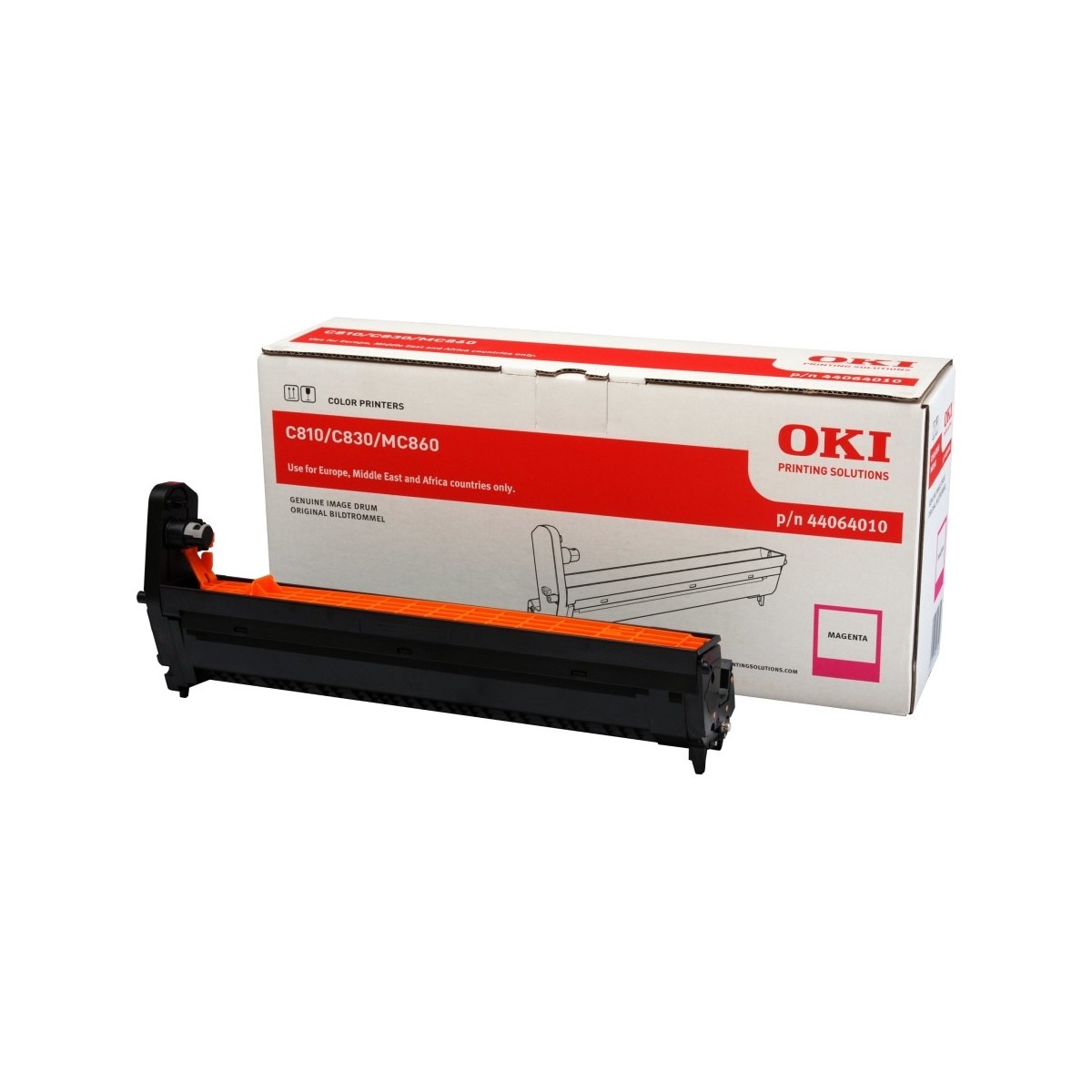 OKI 44064010 - Original - C810/C830/MC860 - 20000 pages - Laser printing - Magenta - Black